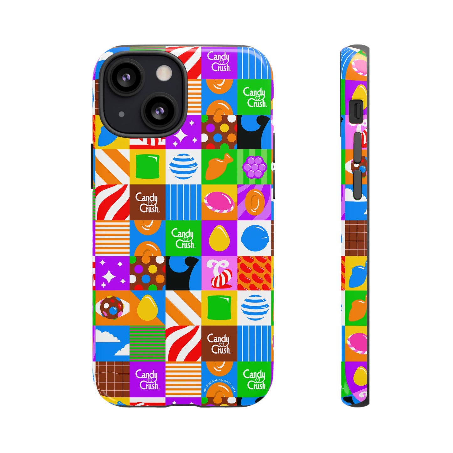 Candy Crush Pop Grid Tough Phone Case