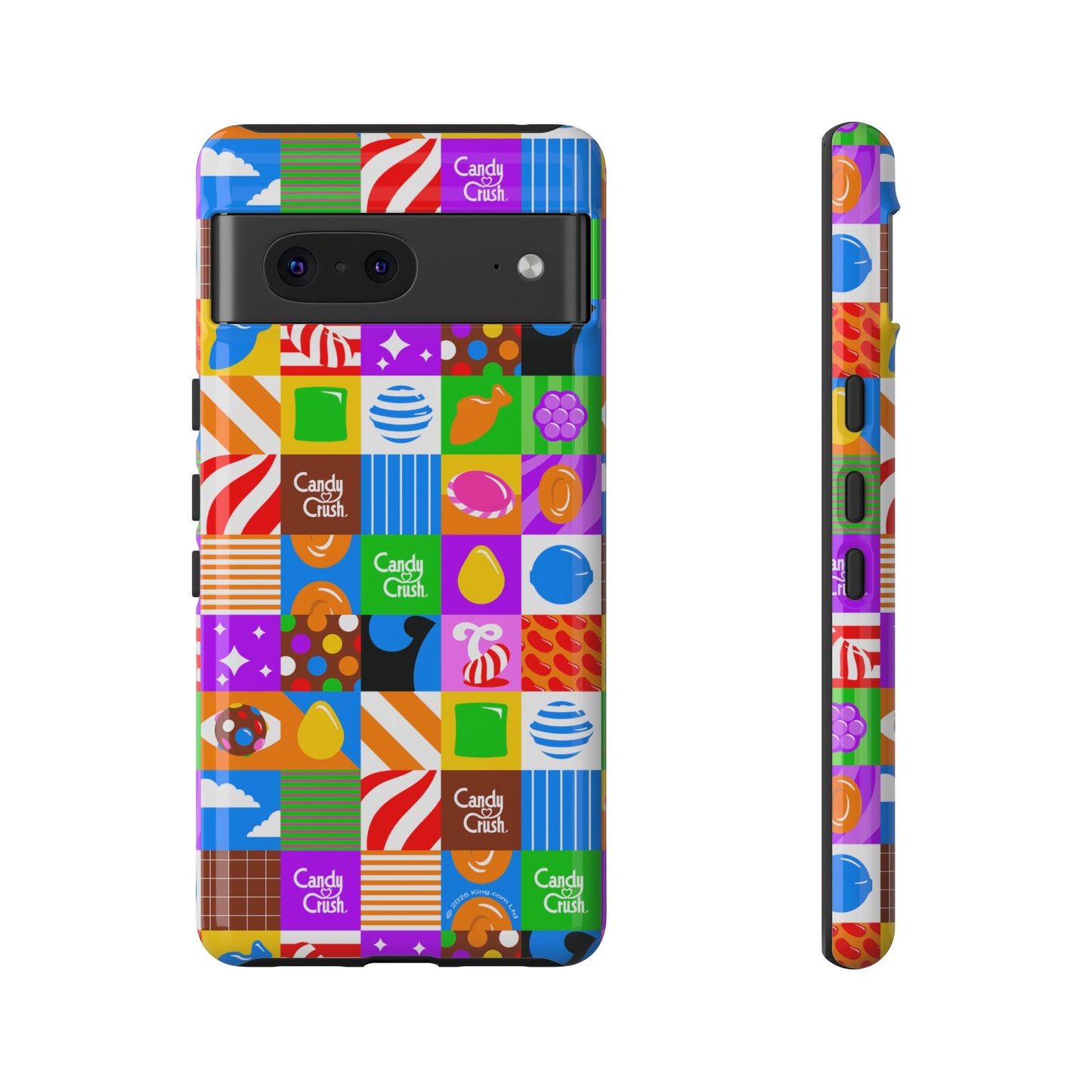 Candy Crush Pop Grid Tough Phone Case