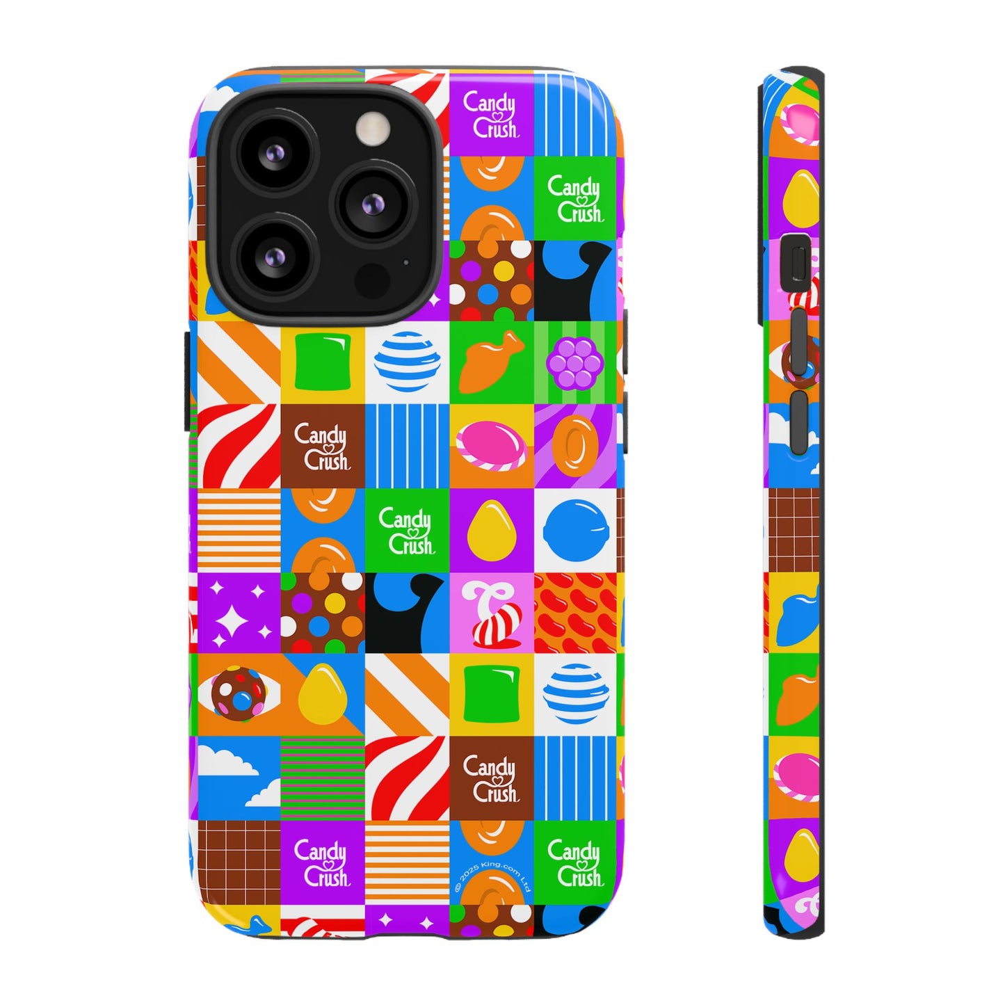 Candy Crush Pop Grid Tough Phone Case