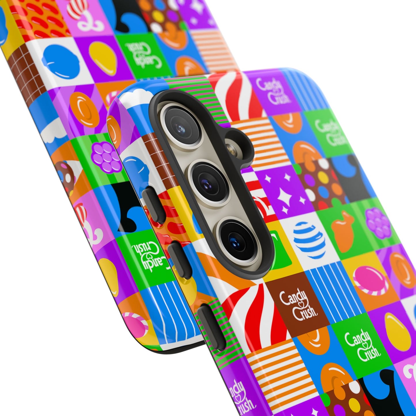 Candy Crush Pop Grid Tough Phone Case