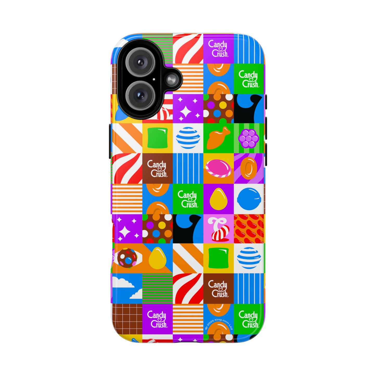 Candy Crush Pop Grid Tough Phone Case