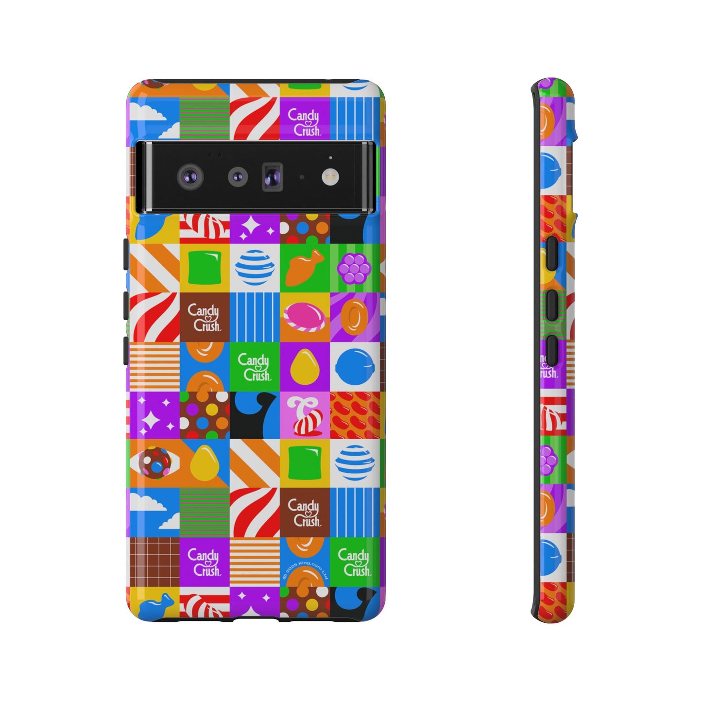 Candy Crush Pop Grid Tough Phone Case