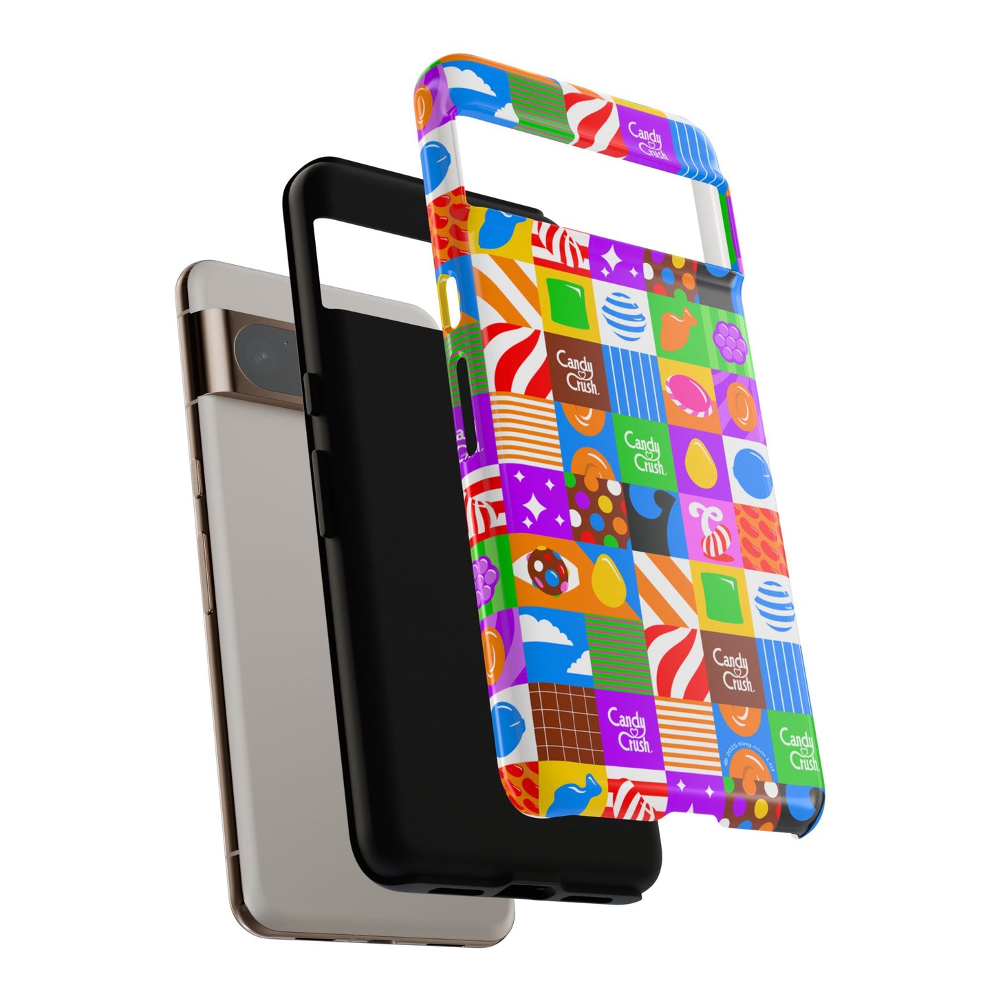 Candy Crush Pop Grid Tough Phone Case