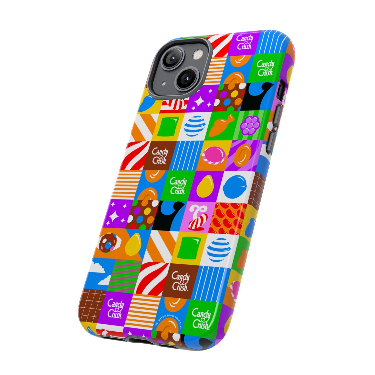 Candy Crush Pop Grid Tough Phone Case