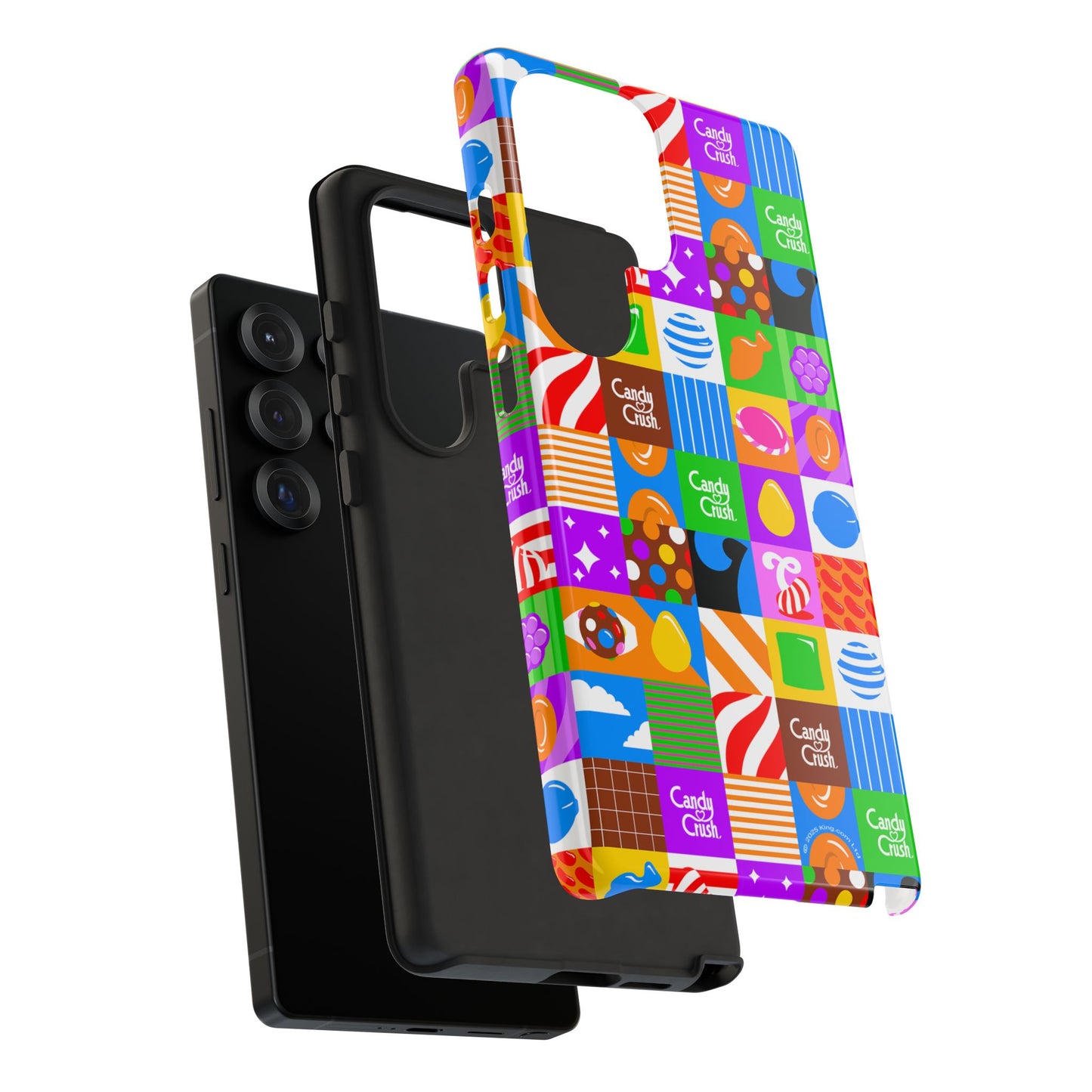 Candy Crush Pop Grid Tough Phone Case