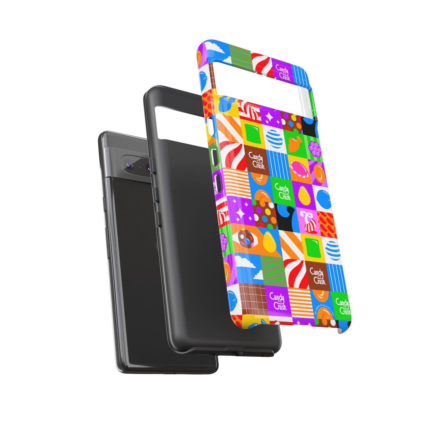 Candy Crush Pop Grid Tough Phone Case