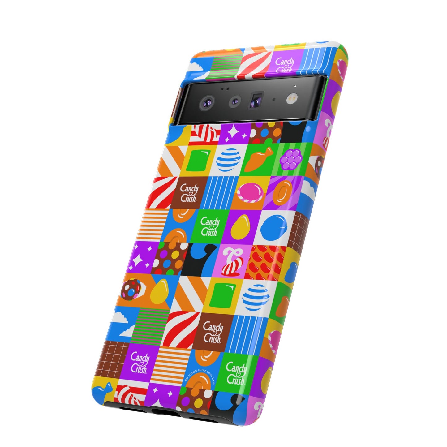 Candy Crush Pop Grid Tough Phone Case