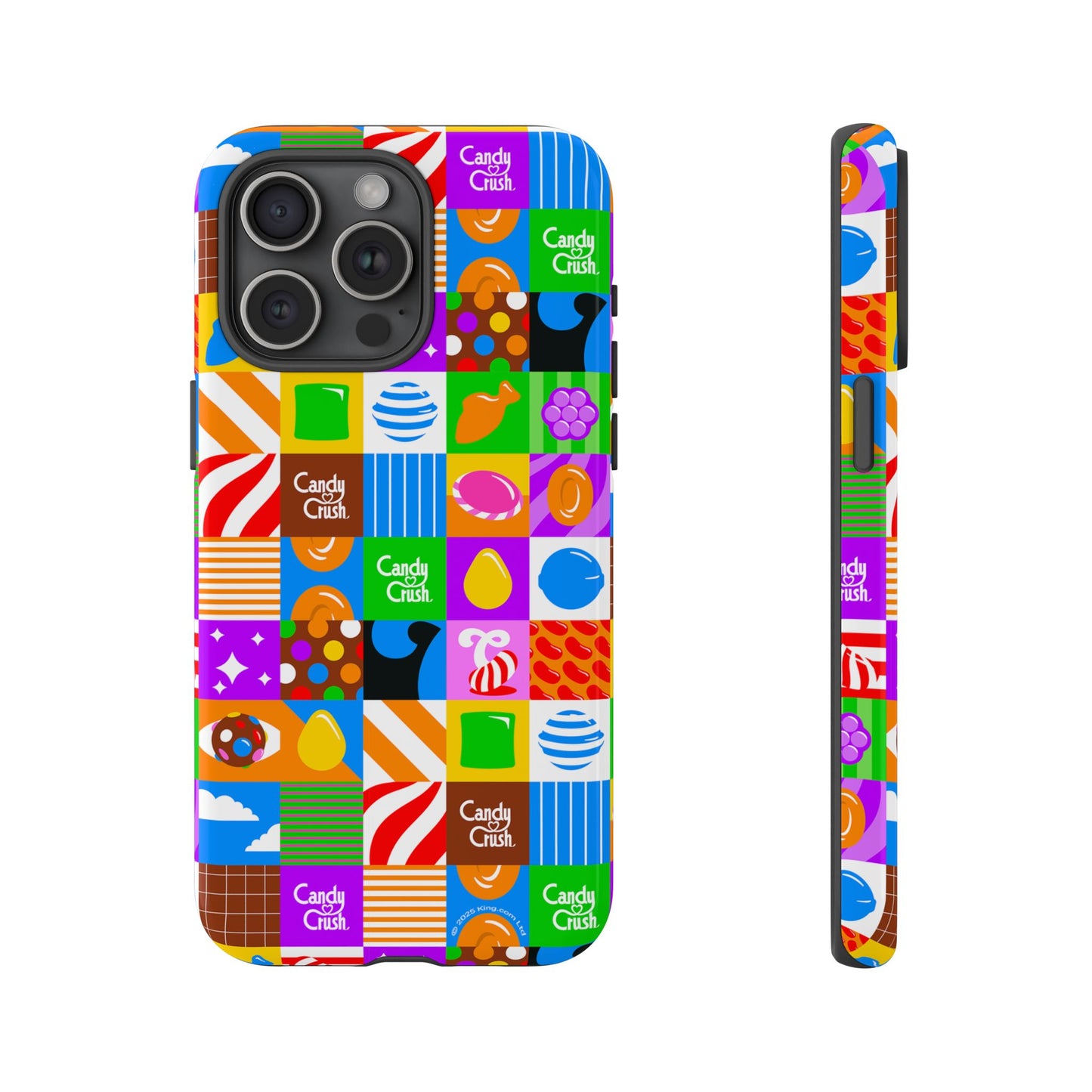 Candy Crush Pop Grid Tough Phone Case