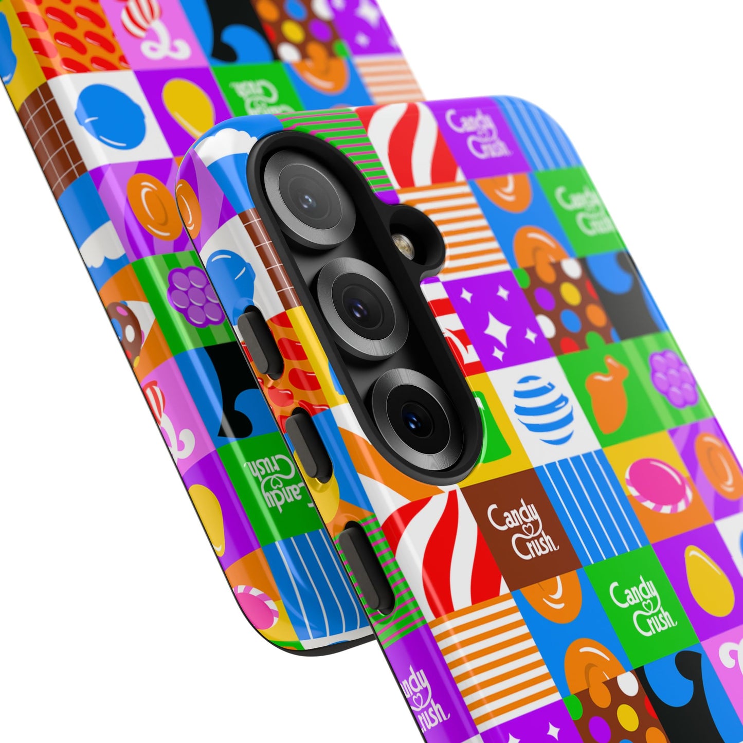 Candy Crush Pop Grid Tough Phone Case