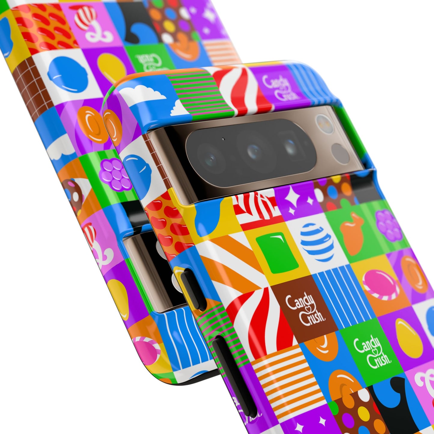 Candy Crush Pop Grid Tough Phone Case