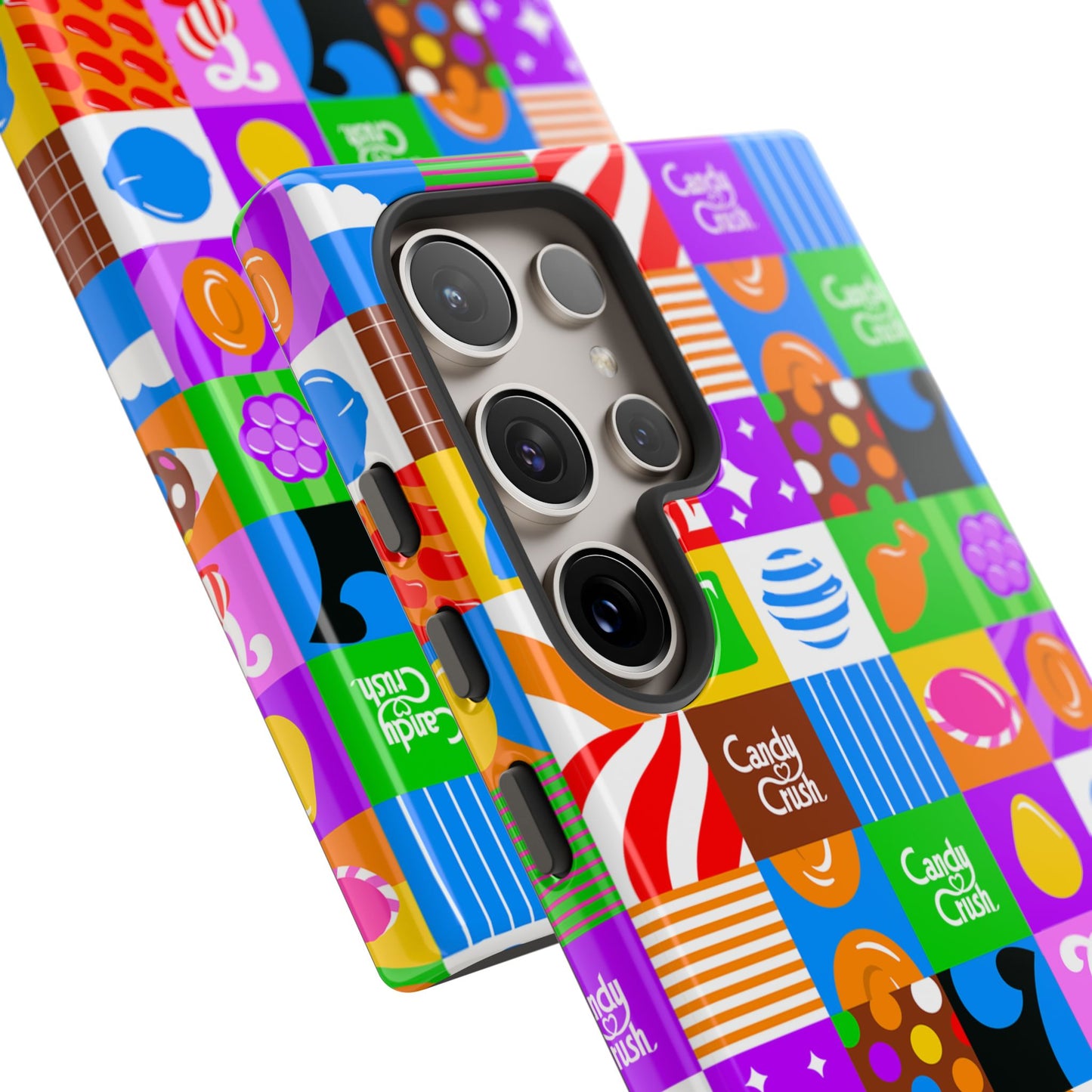 Candy Crush Pop Grid Tough Phone Case
