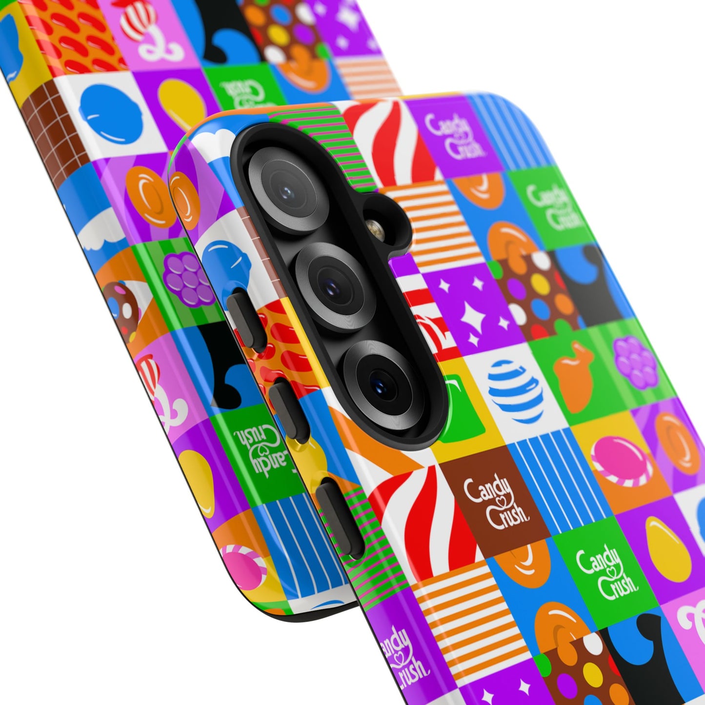 Candy Crush Pop Grid Tough Phone Case
