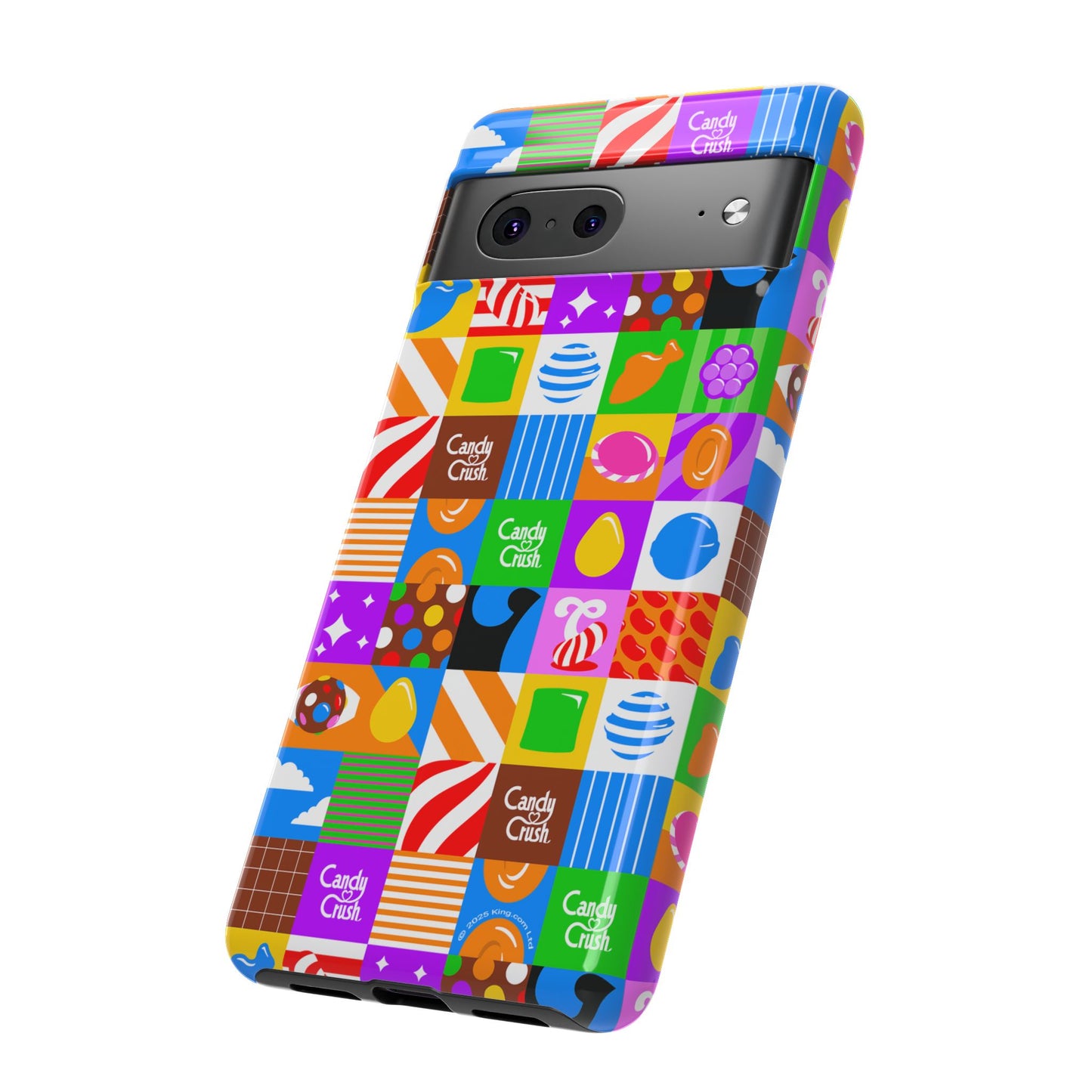 Candy Crush Pop Grid Tough Phone Case