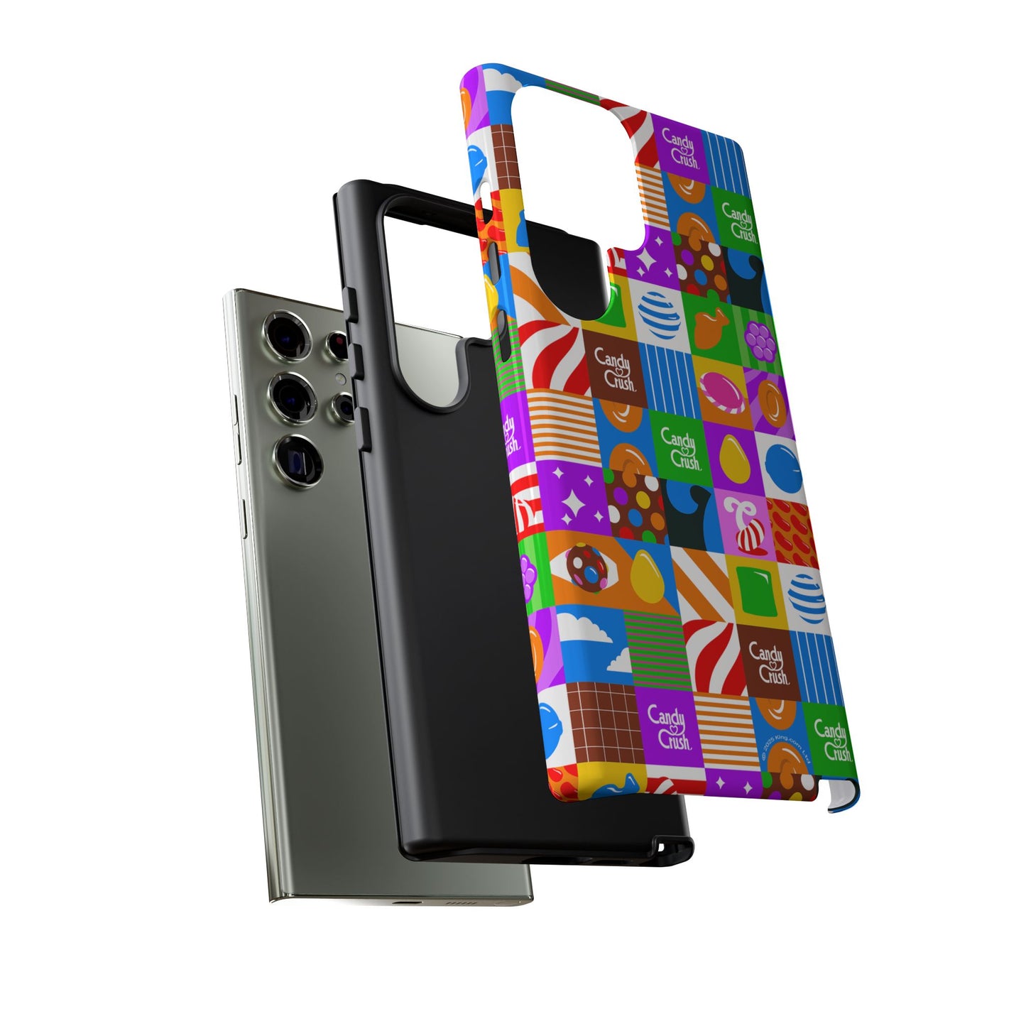 Candy Crush Pop Grid Tough Phone Case
