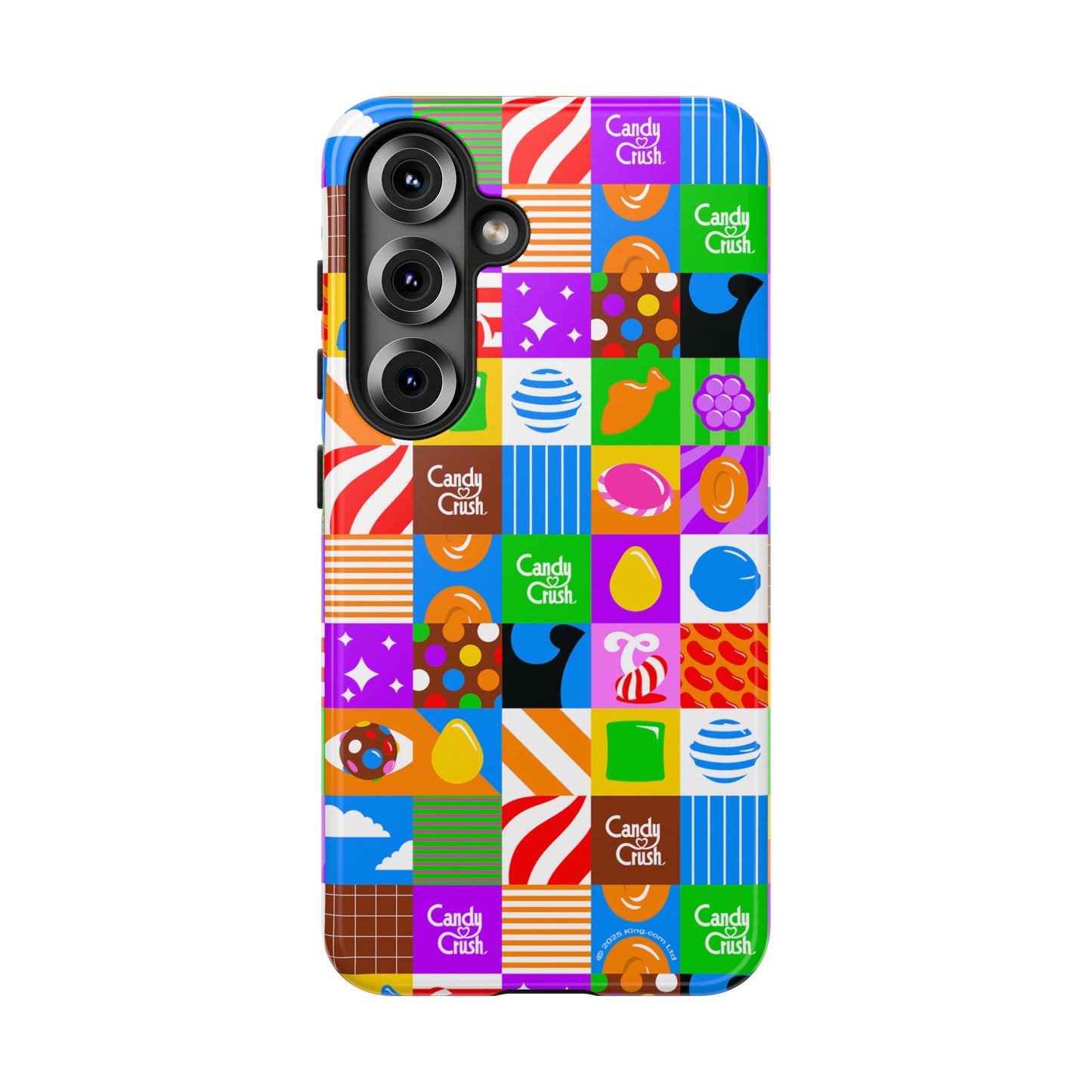 Candy Crush Pop Grid Tough Phone Case