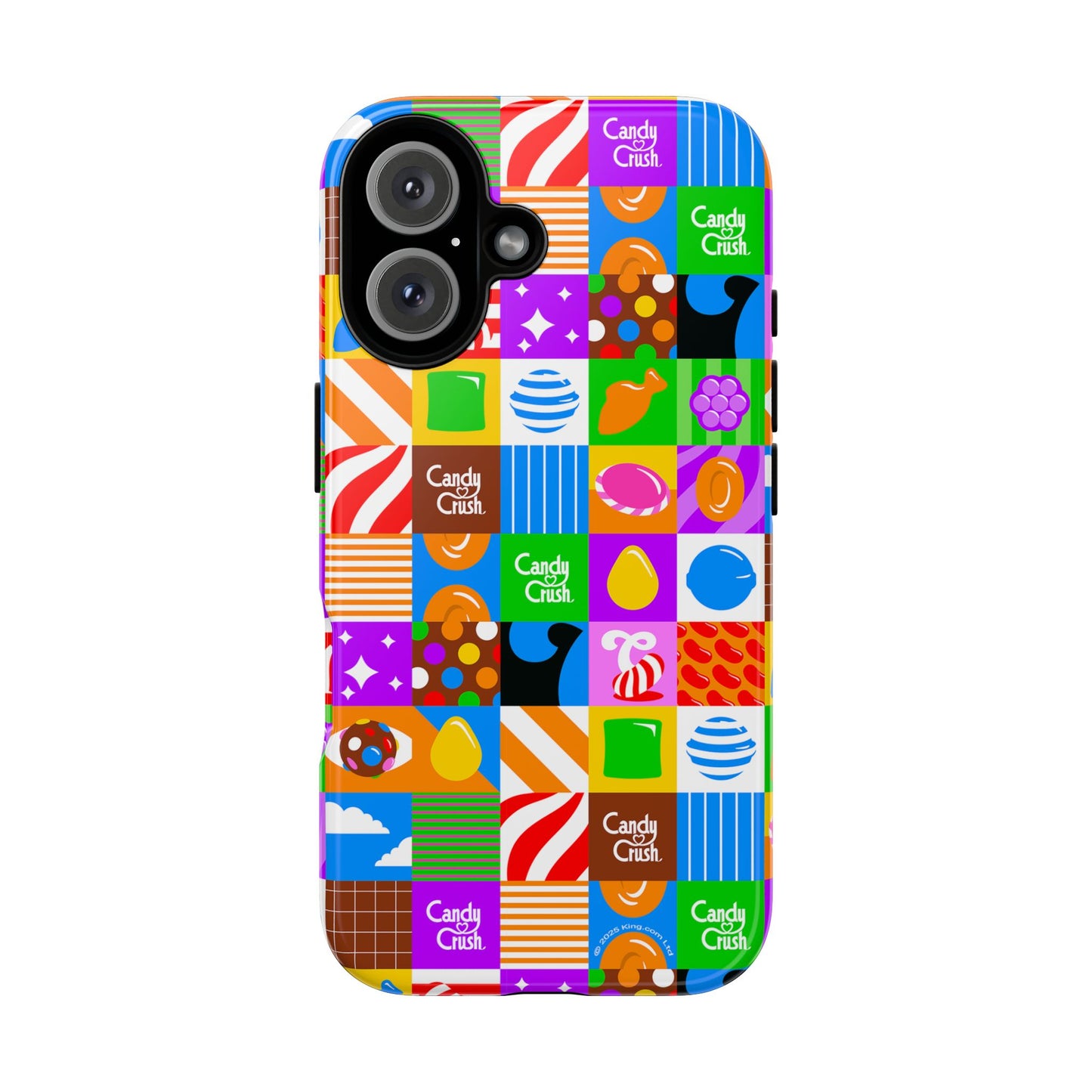Candy Crush Pop Grid Tough Phone Case