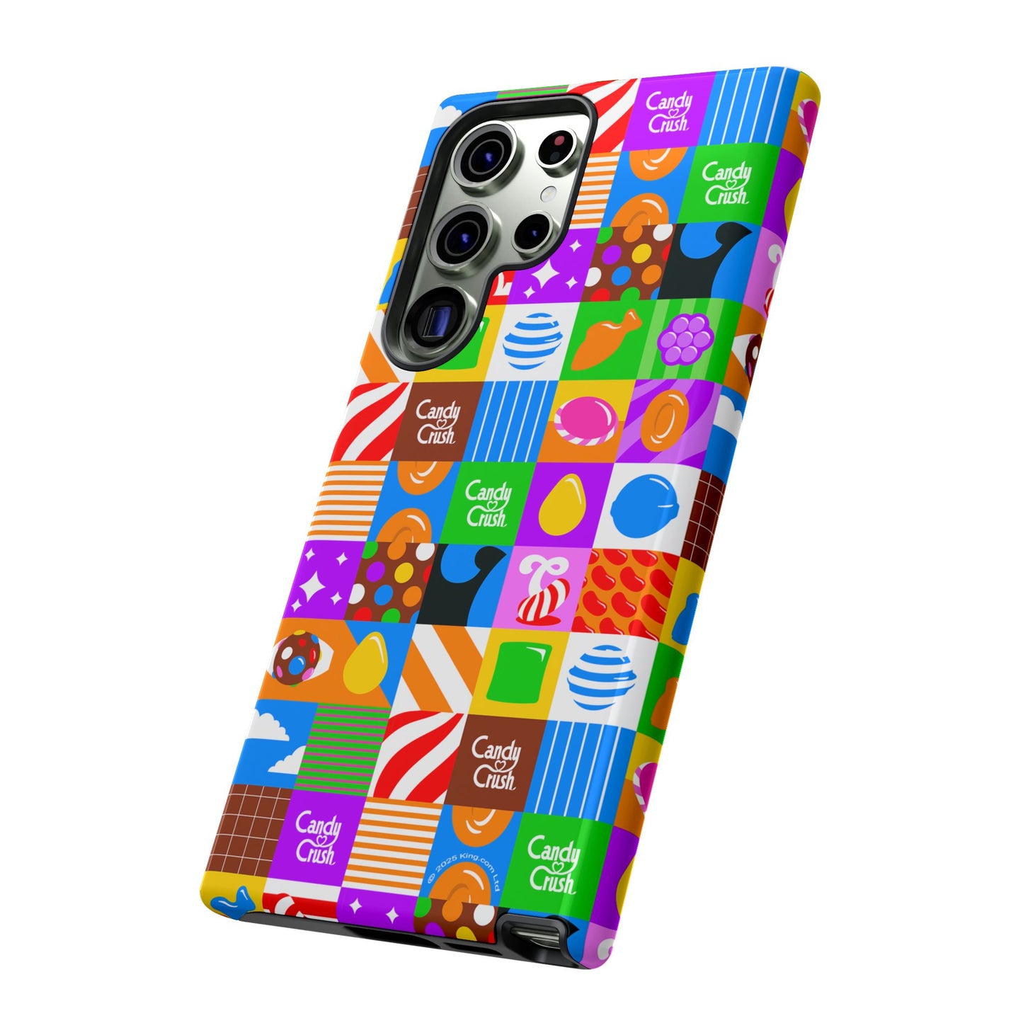 Candy Crush Pop Grid Tough Phone Case