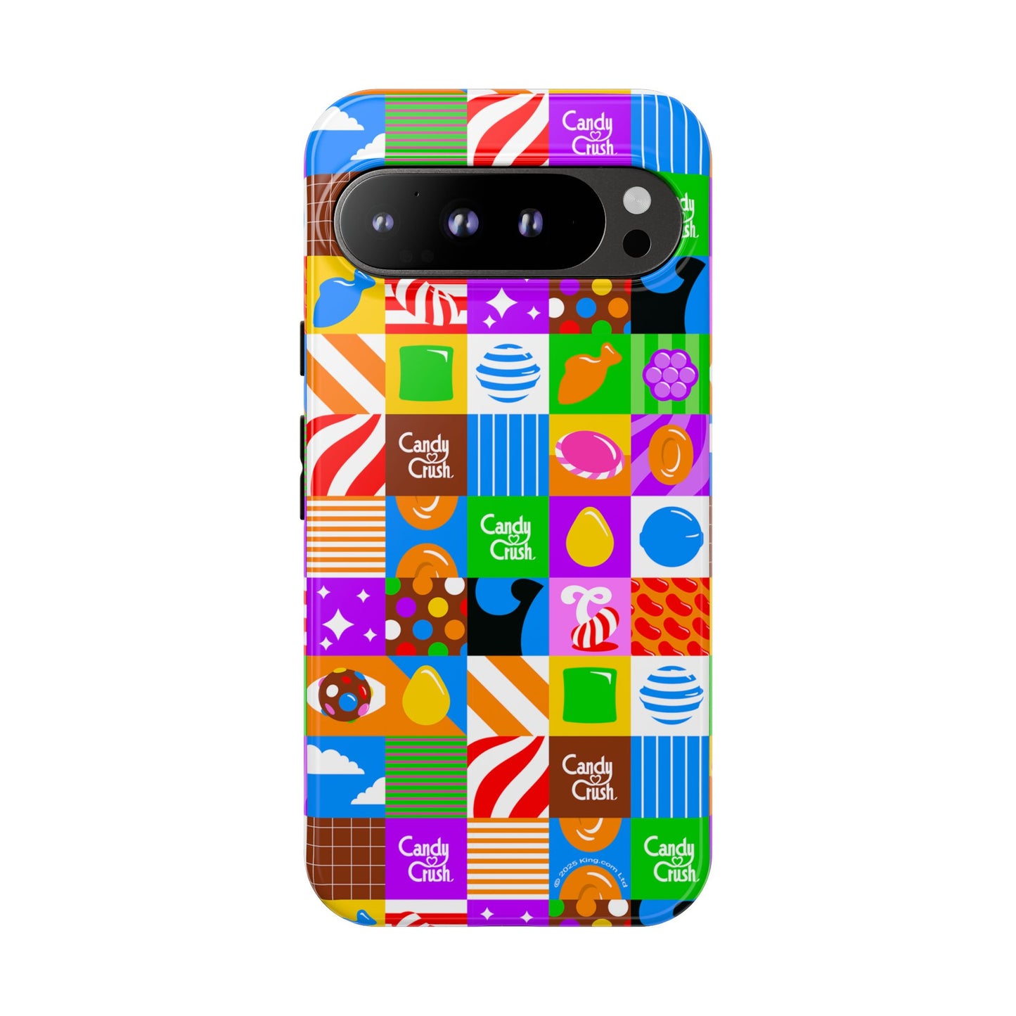 Candy Crush Pop Grid Tough Phone Case