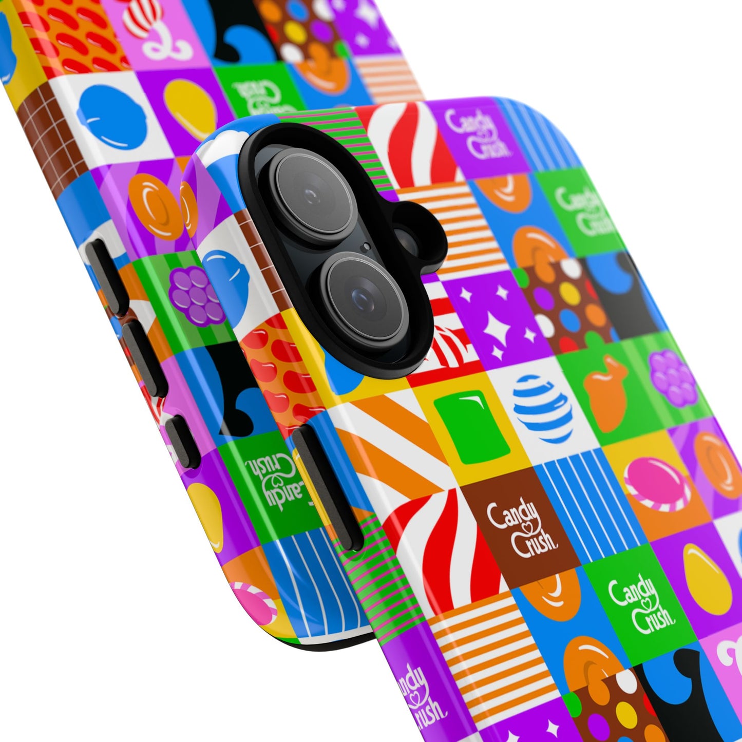 Candy Crush Pop Grid Tough Phone Case