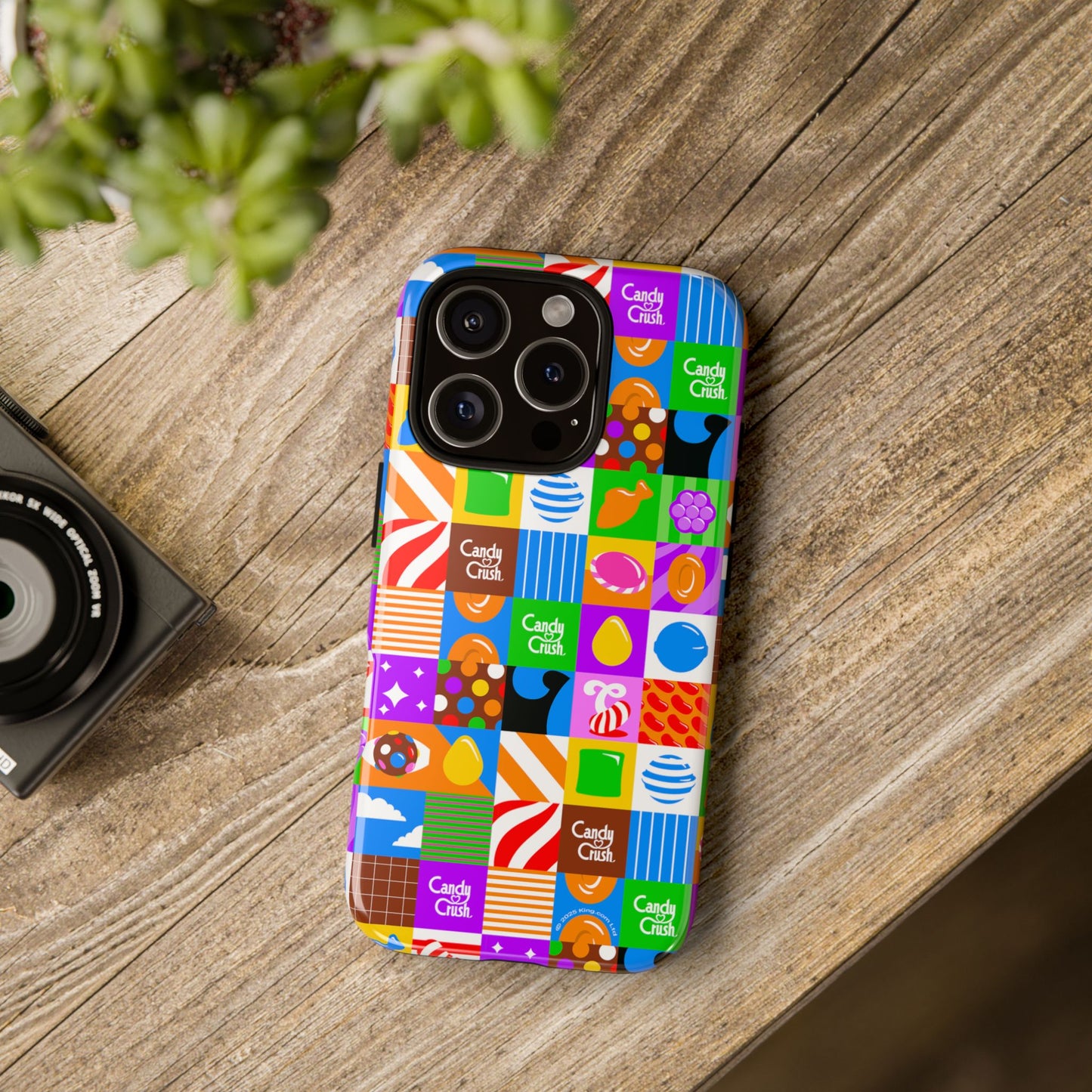 Candy Crush Pop Grid Tough Phone Case