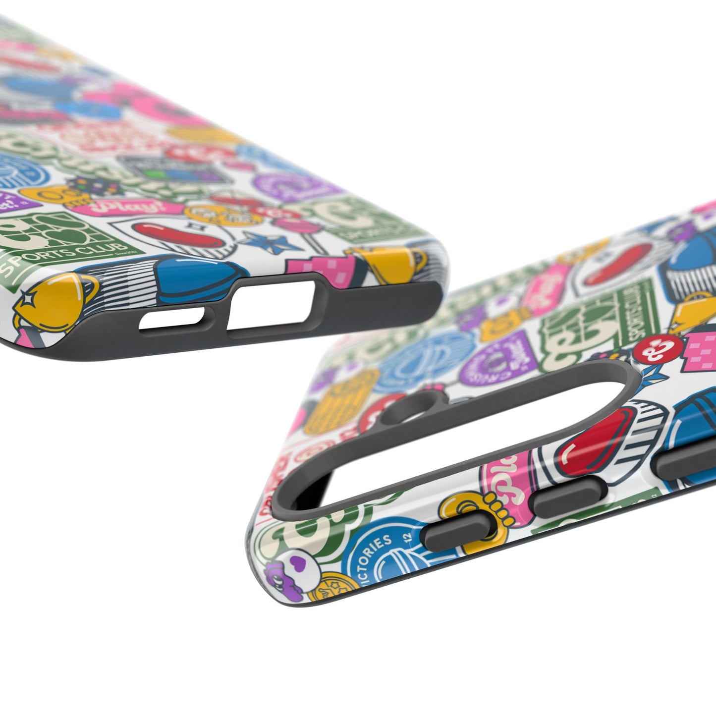 Candy Crush Sports Club Patches Tough Phone Case
