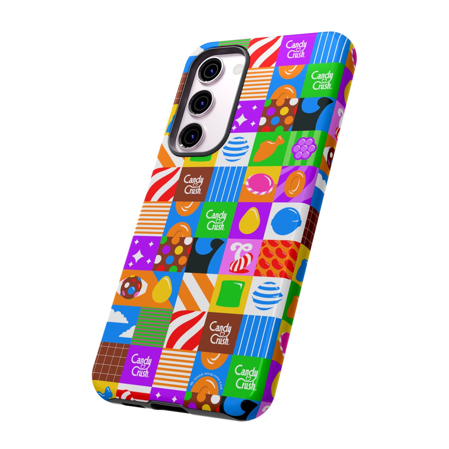 Candy Crush Pop Grid Tough Phone Case