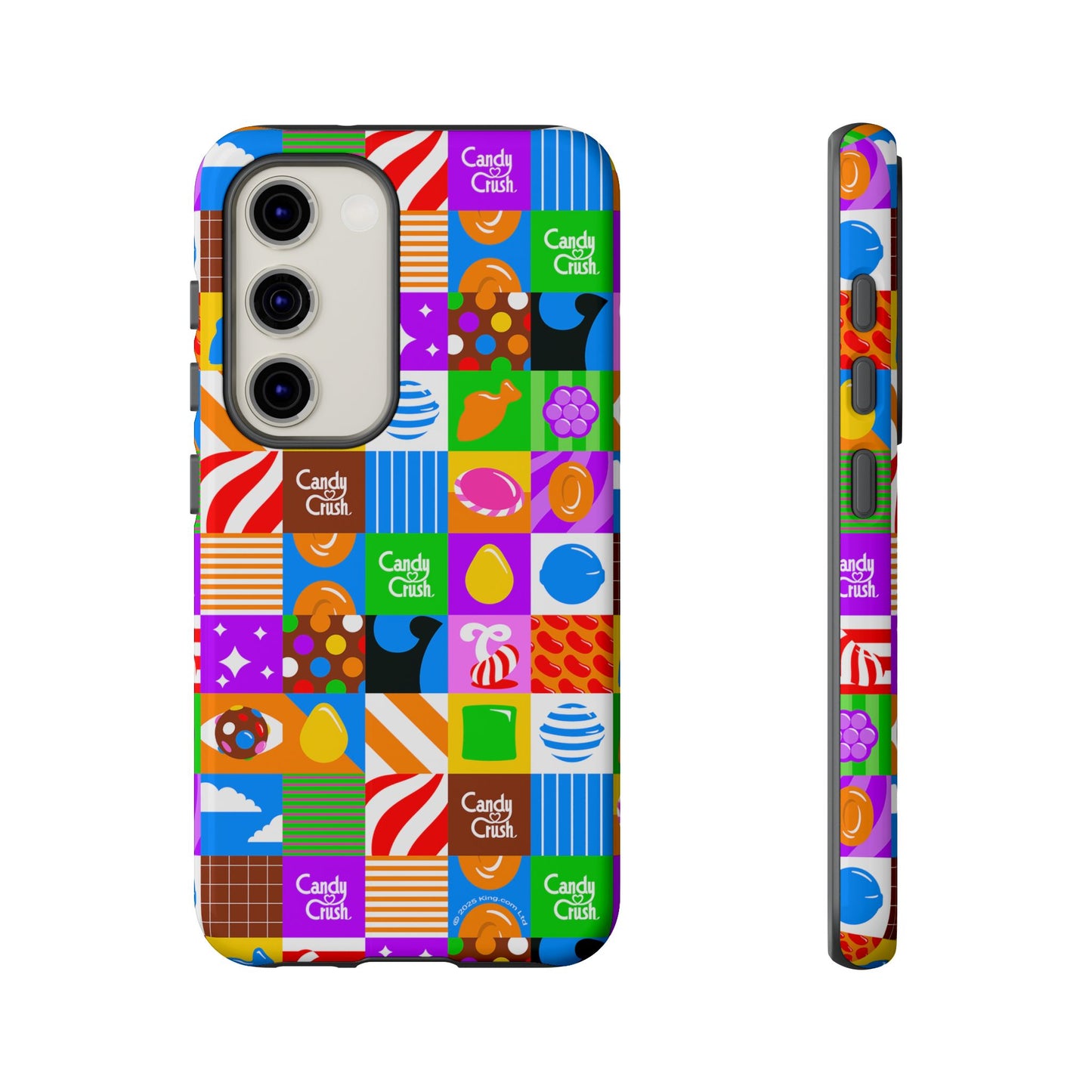 Candy Crush Pop Grid Tough Phone Case