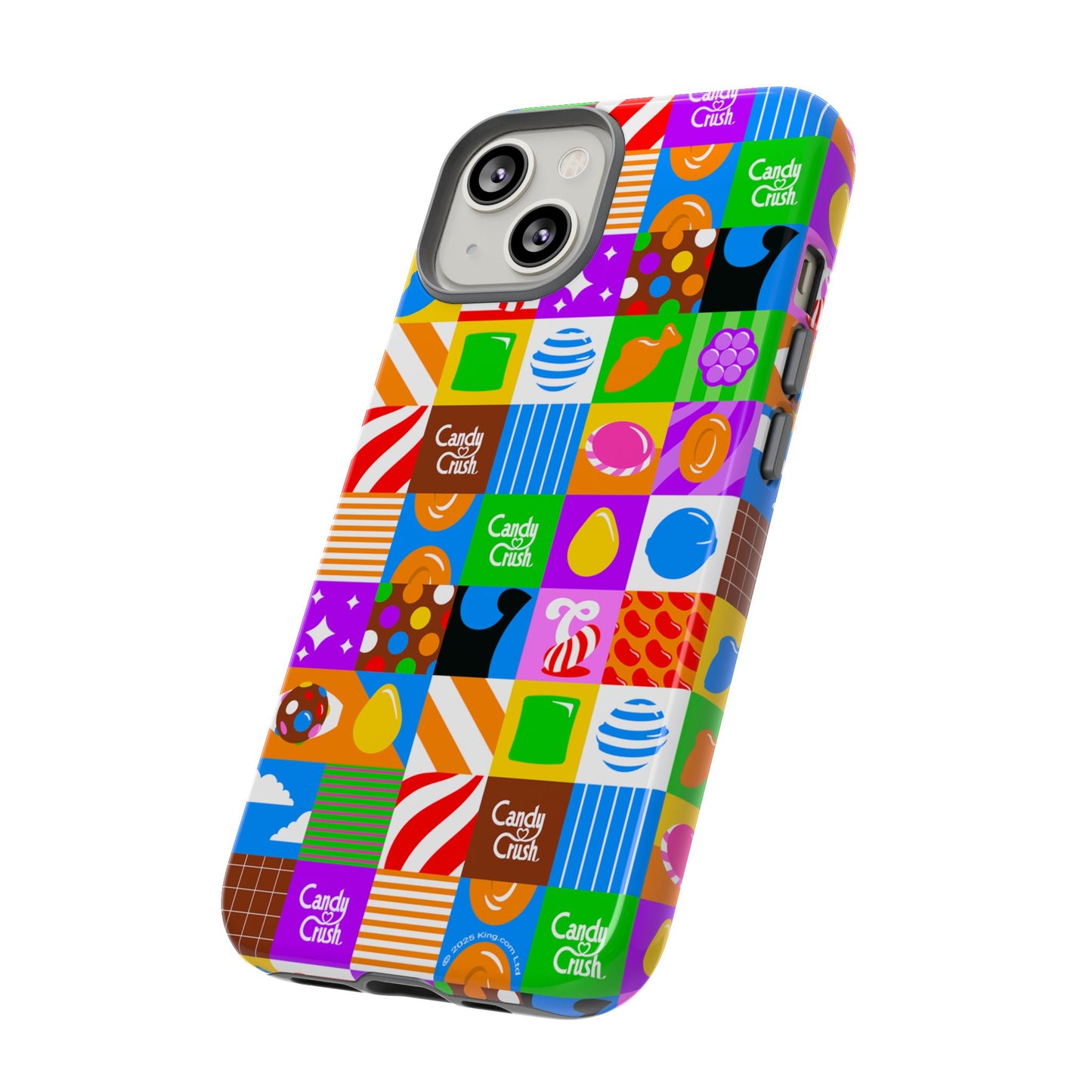 Candy Crush Pop Grid Tough Phone Case