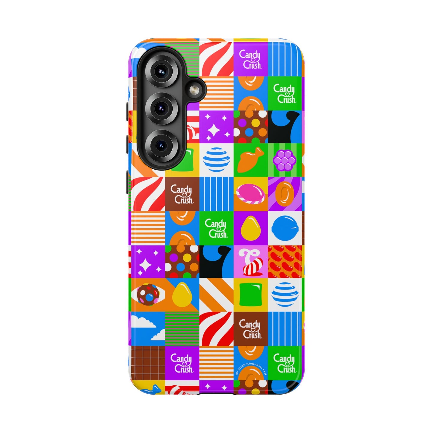Candy Crush Pop Grid Tough Phone Case