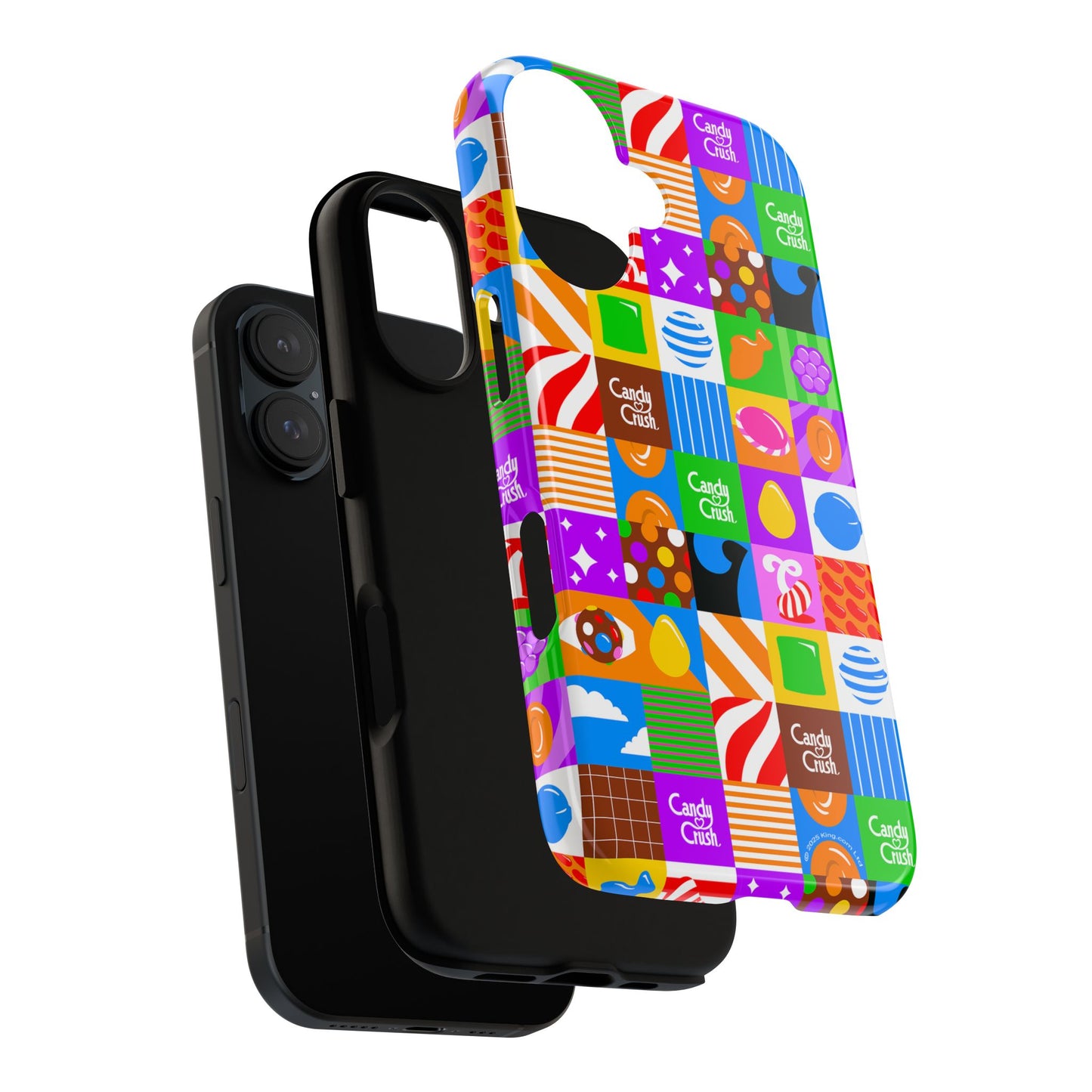 Candy Crush Pop Grid Tough Phone Case