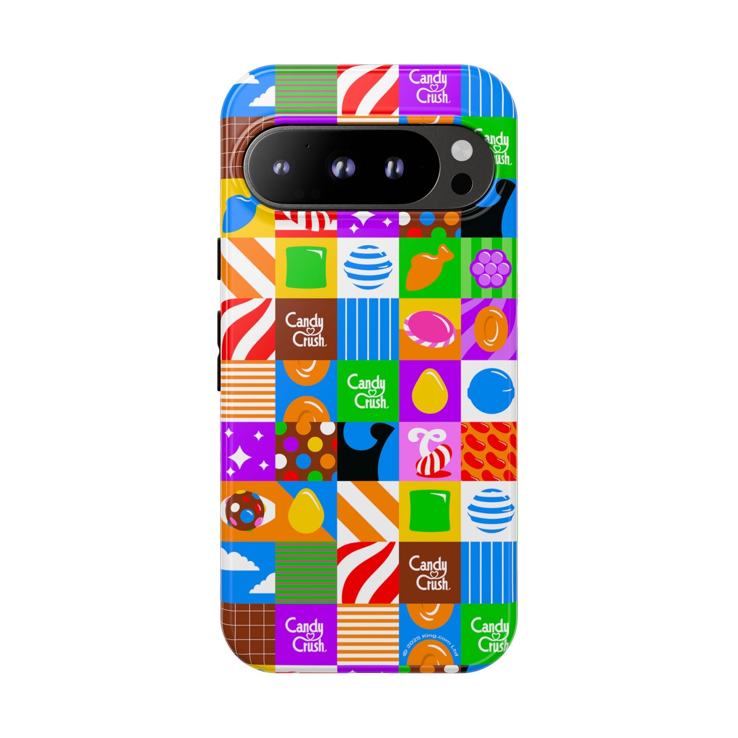 Candy Crush Pop Grid Tough Phone Case