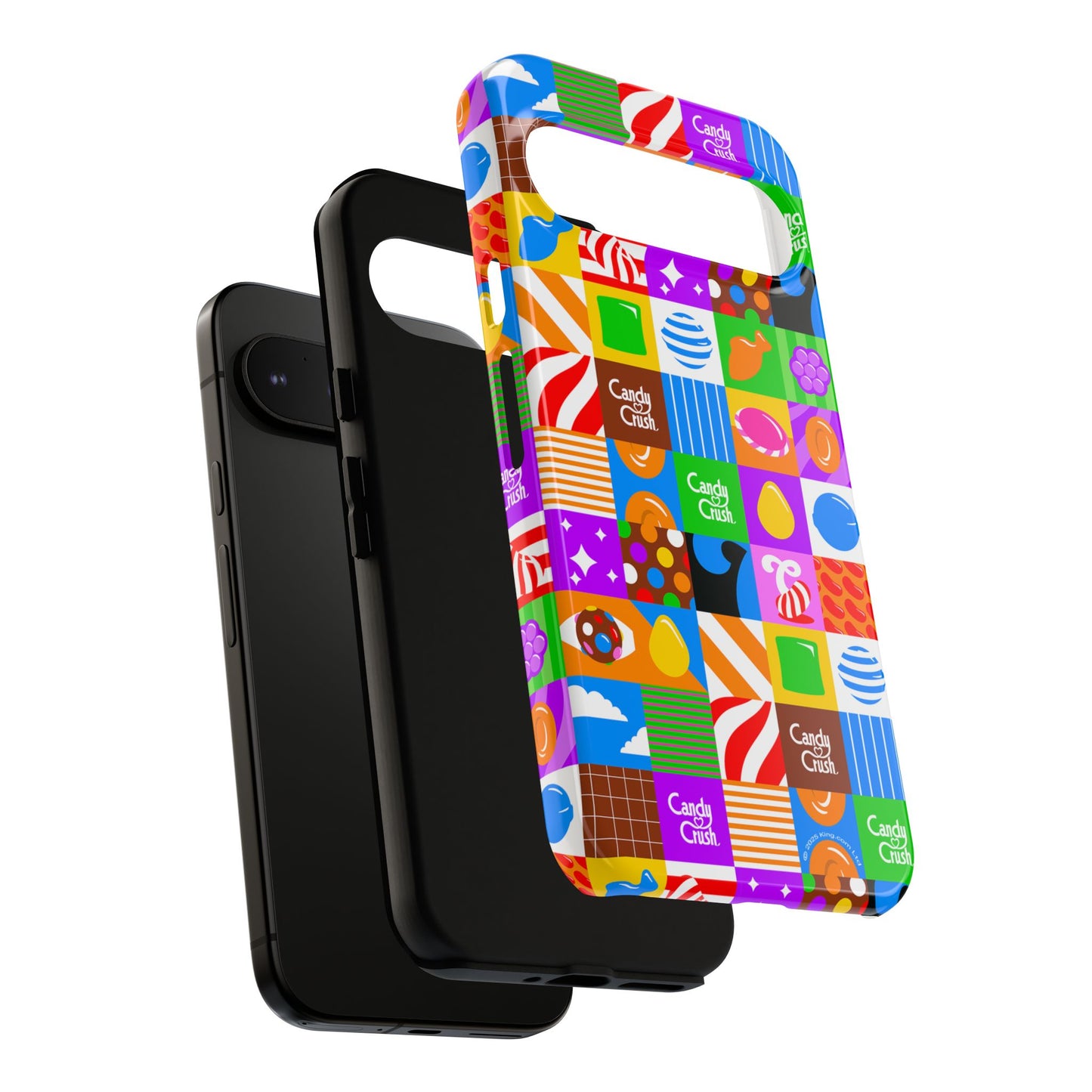 Candy Crush Pop Grid Tough Phone Case