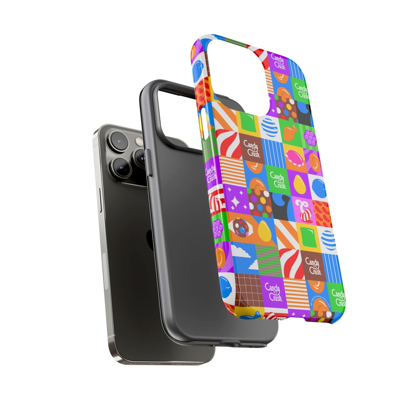 Candy Crush Pop Grid Tough Phone Case