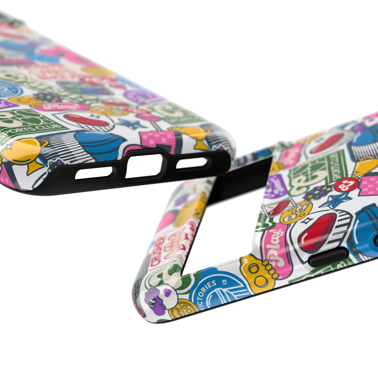 Candy Crush Sports Club Patches Tough Phone Case
