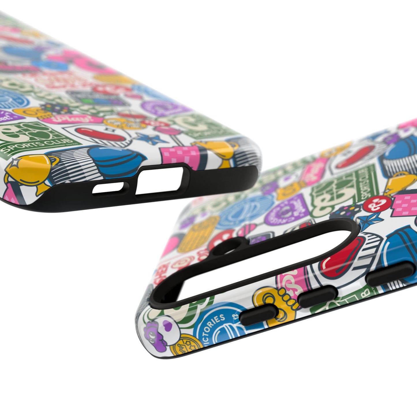 Candy Crush Sports Club Patches Tough Phone Case