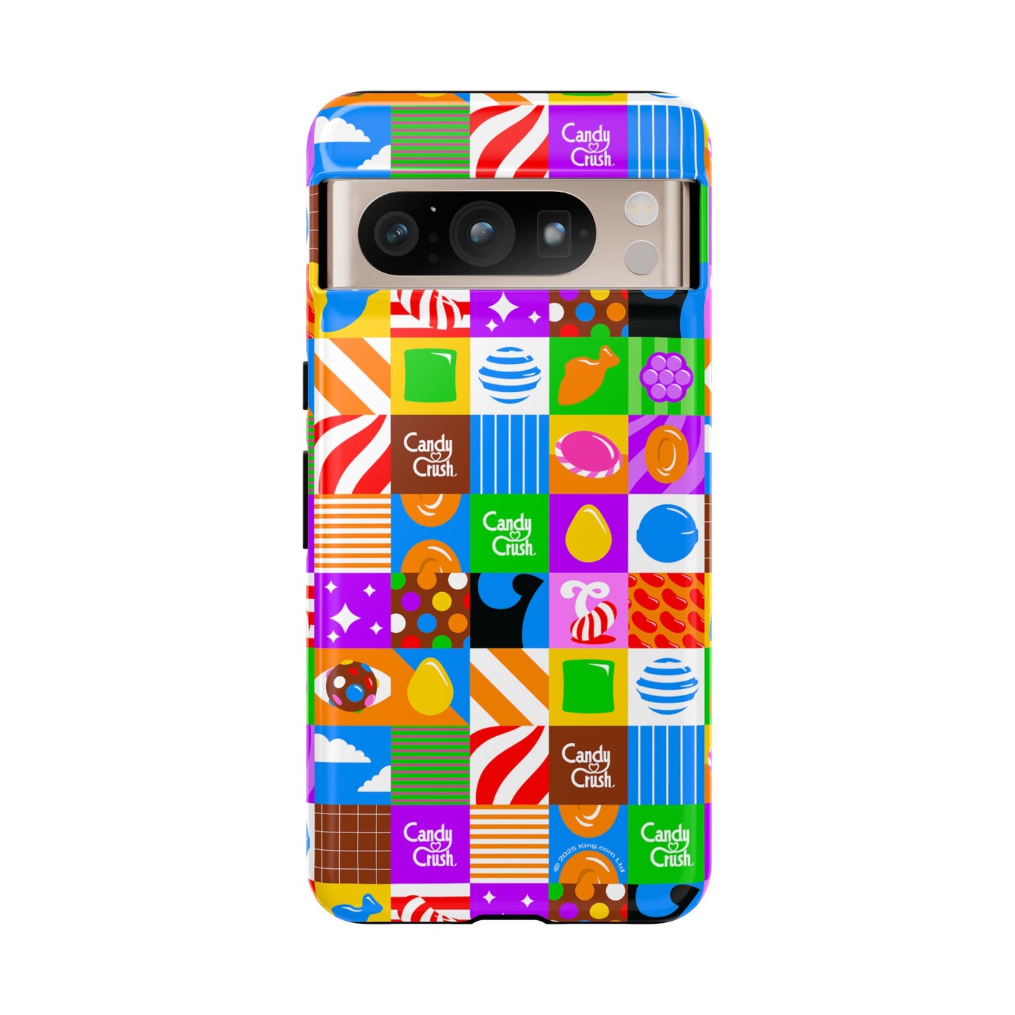 Candy Crush Pop Grid Tough Phone Case