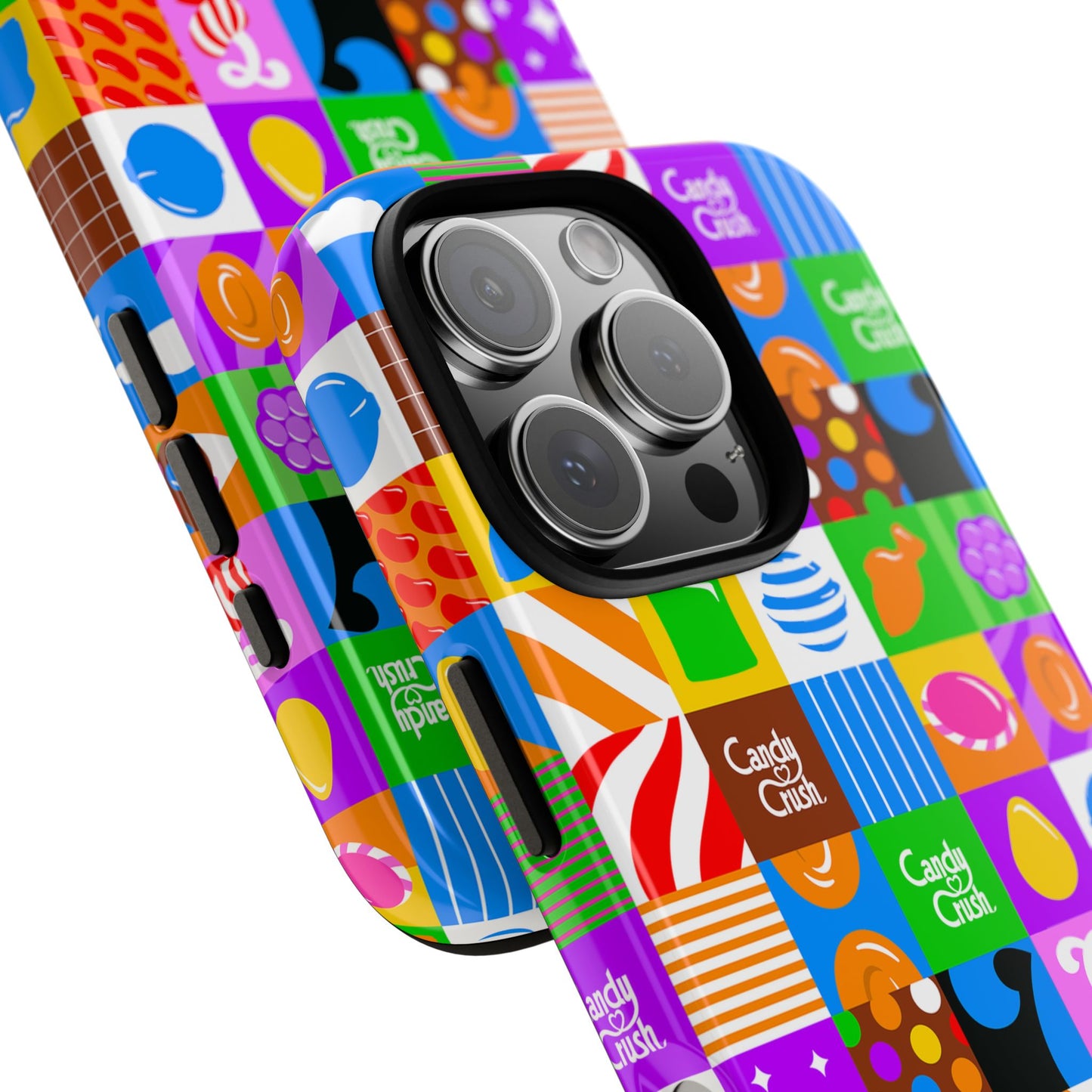 Candy Crush Pop Grid Tough Phone Case