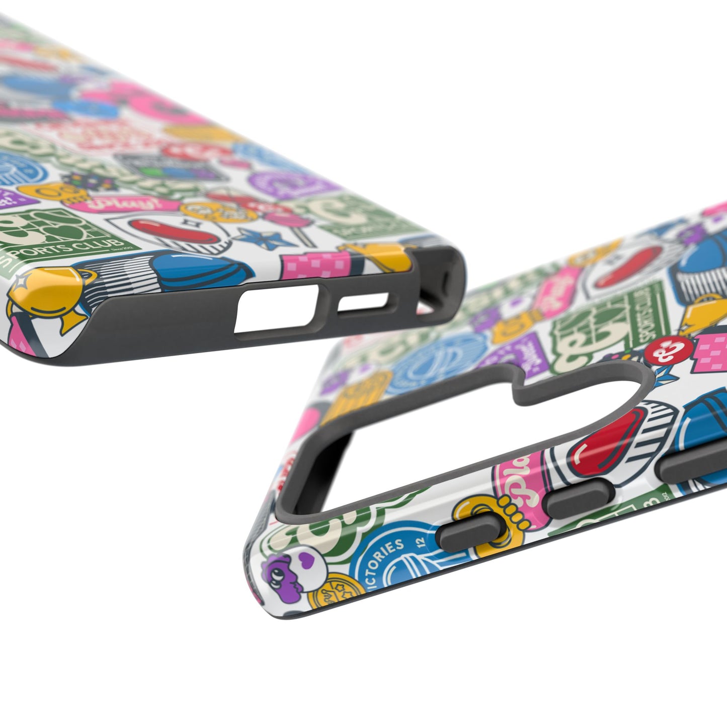 Candy Crush Sports Club Patches Tough Phone Case