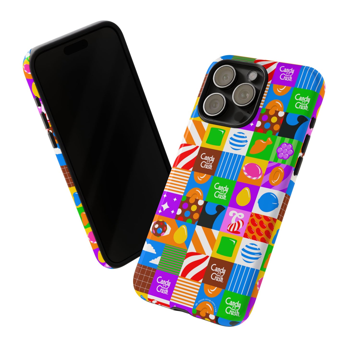 Candy Crush Pop Grid Tough Phone Case