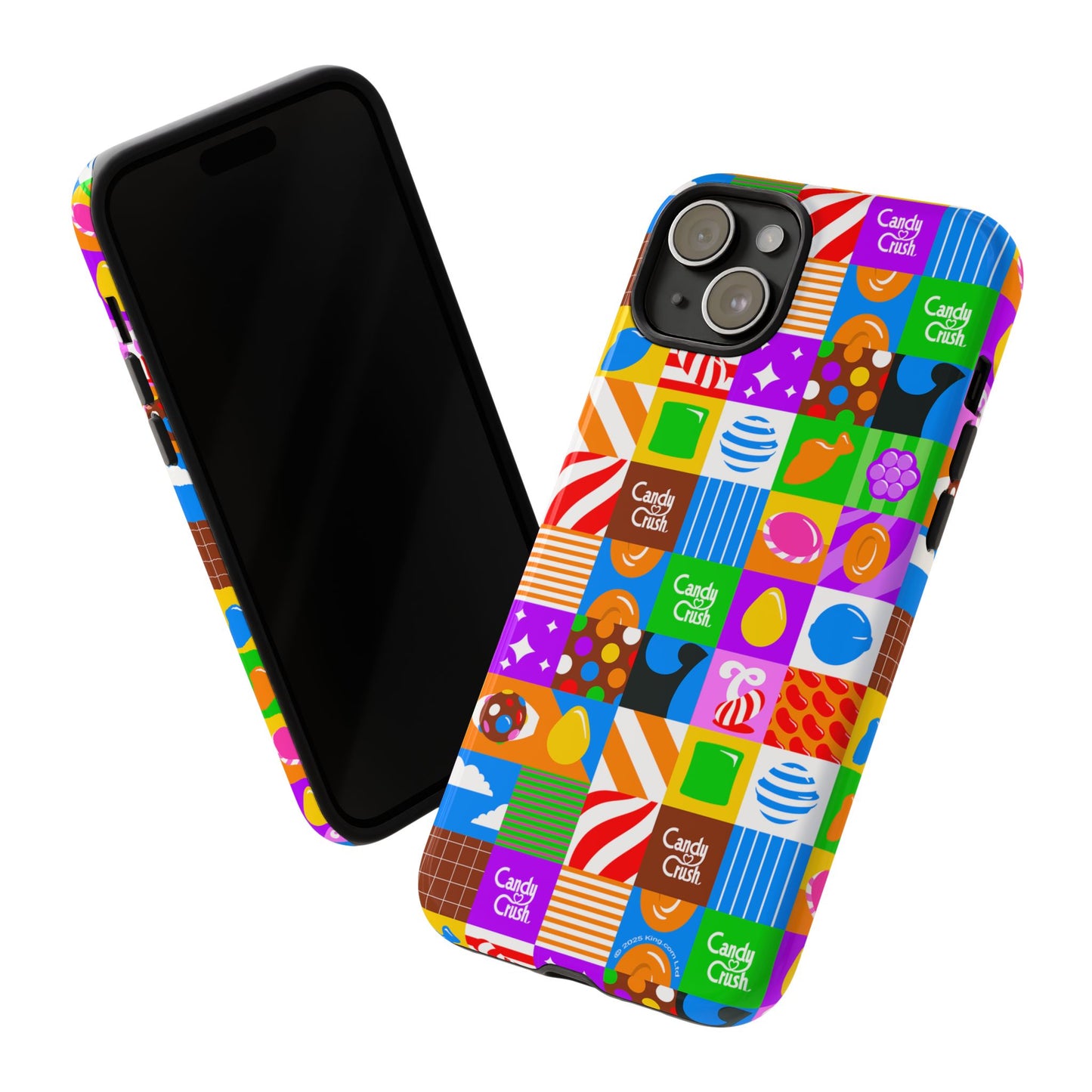 Candy Crush Pop Grid Tough Phone Case