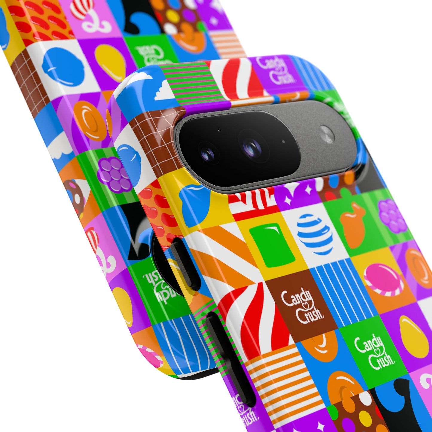 Candy Crush Pop Grid Tough Phone Case
