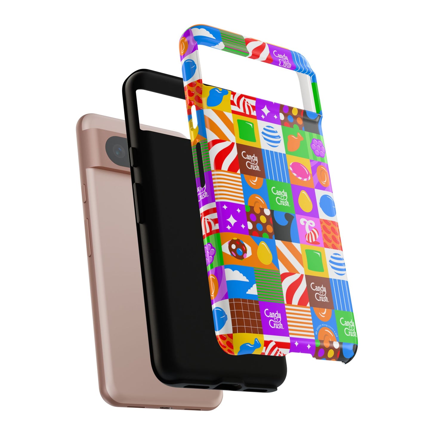 Candy Crush Pop Grid Tough Phone Case