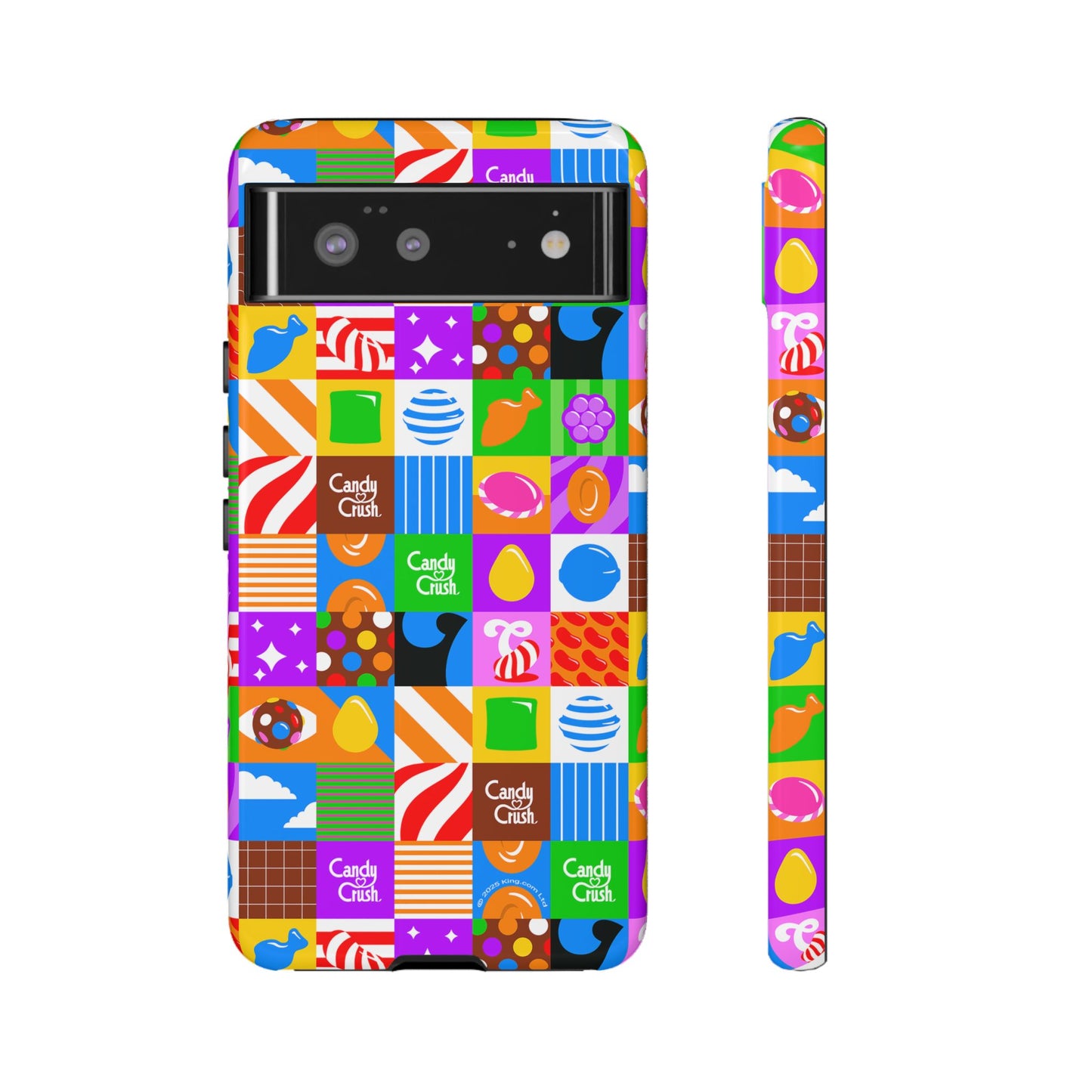 Candy Crush Pop Grid Tough Phone Case