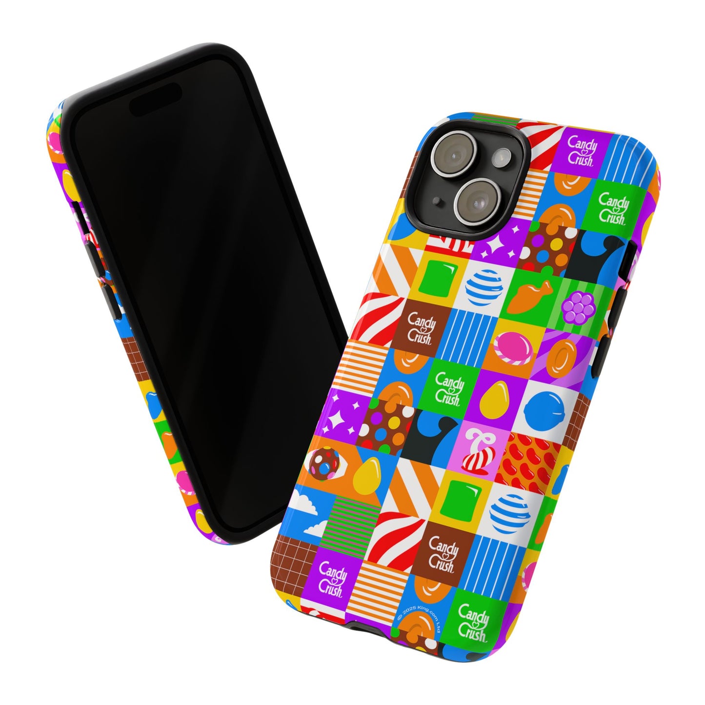 Candy Crush Pop Grid Tough Phone Case
