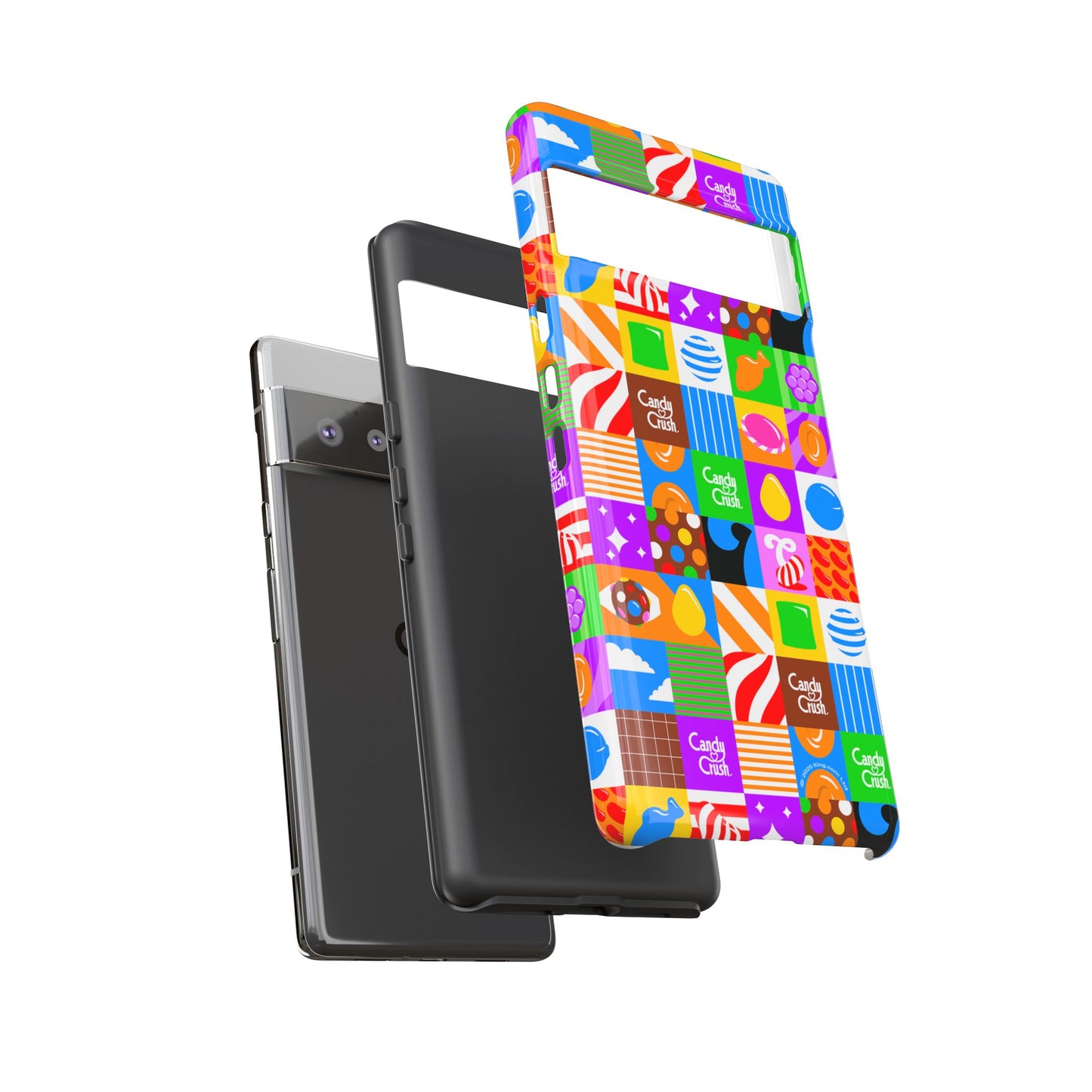 Candy Crush Pop Grid Tough Phone Case