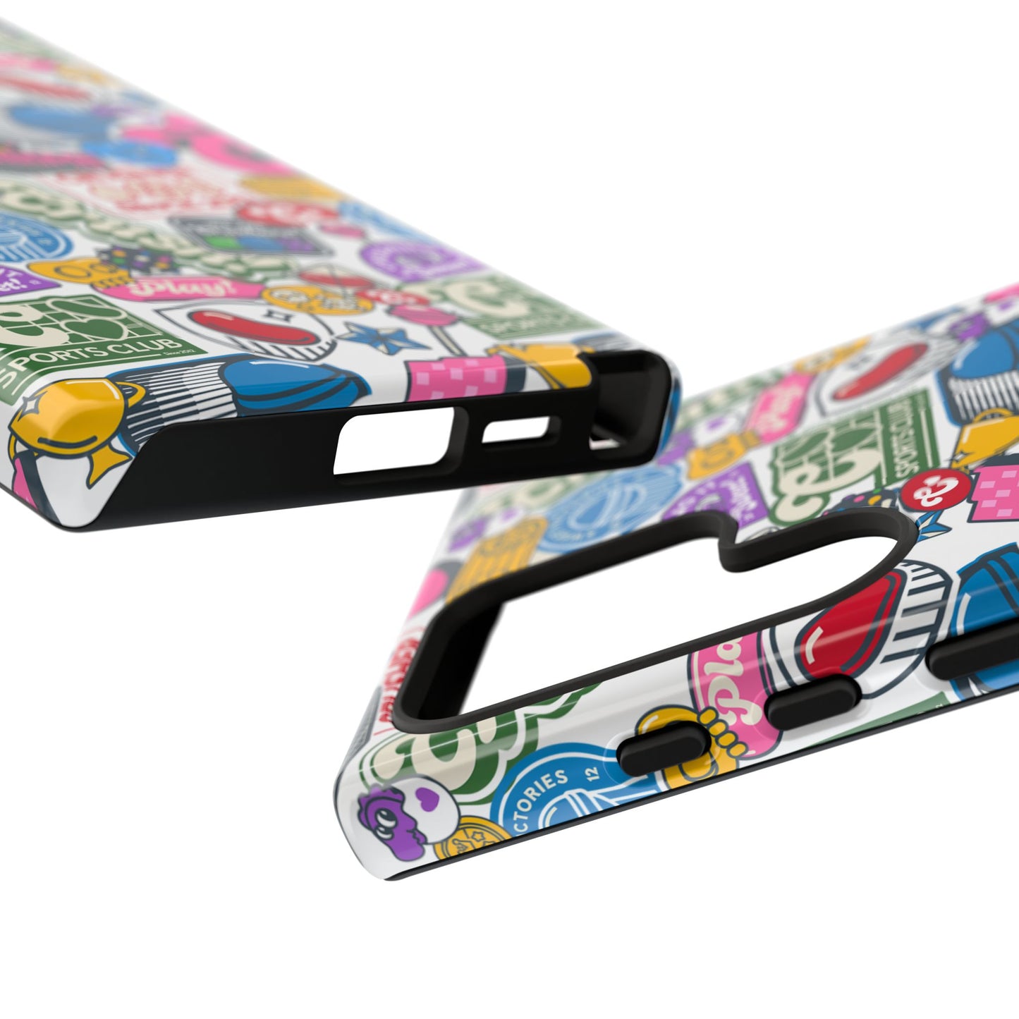Candy Crush Sports Club Patches Tough Phone Case