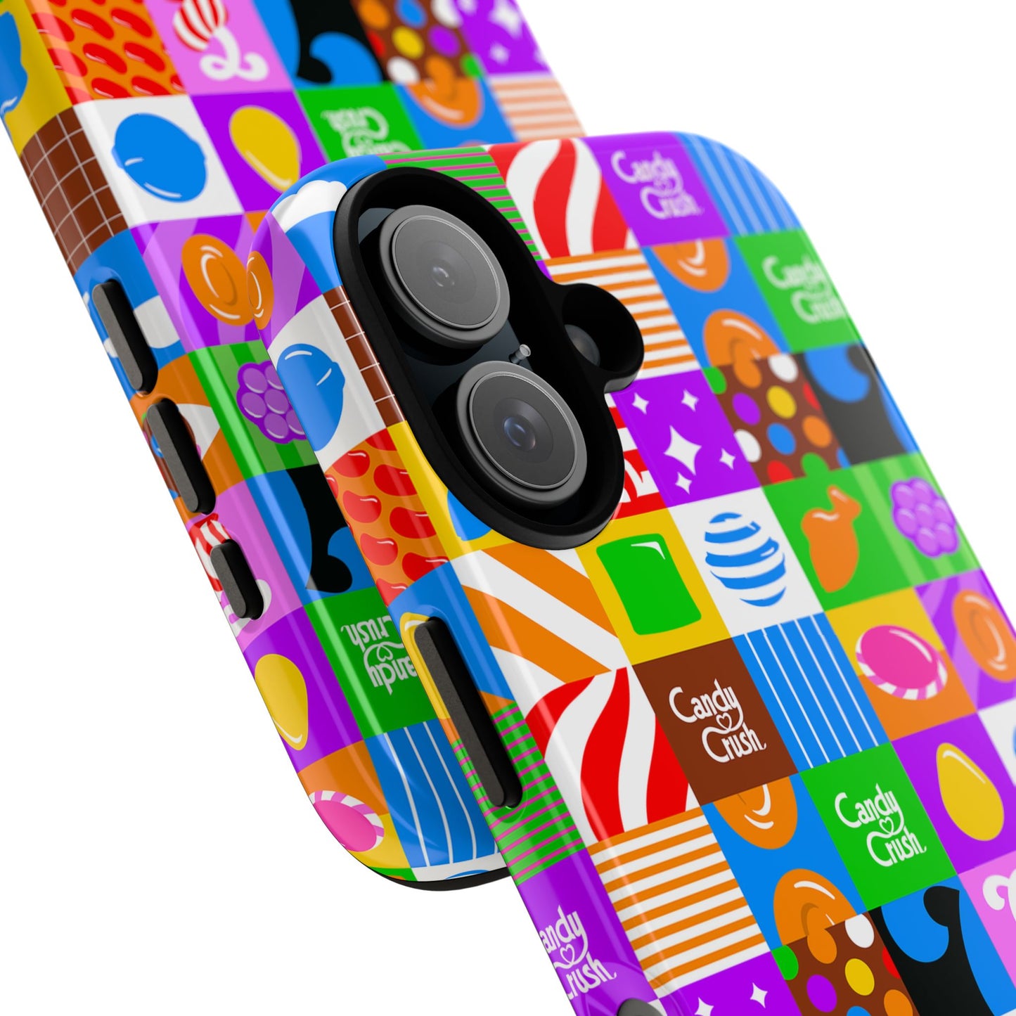 Candy Crush Pop Grid Tough Phone Case
