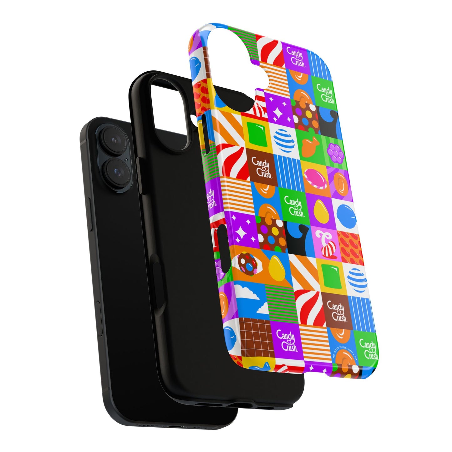 Candy Crush Pop Grid Tough Phone Case