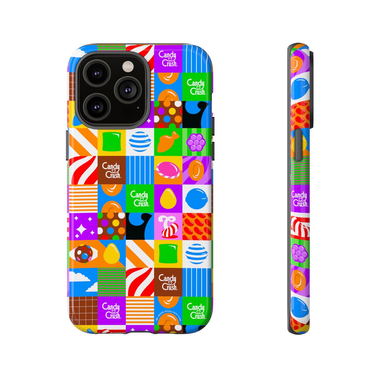 Candy Crush Pop Grid Tough Phone Case