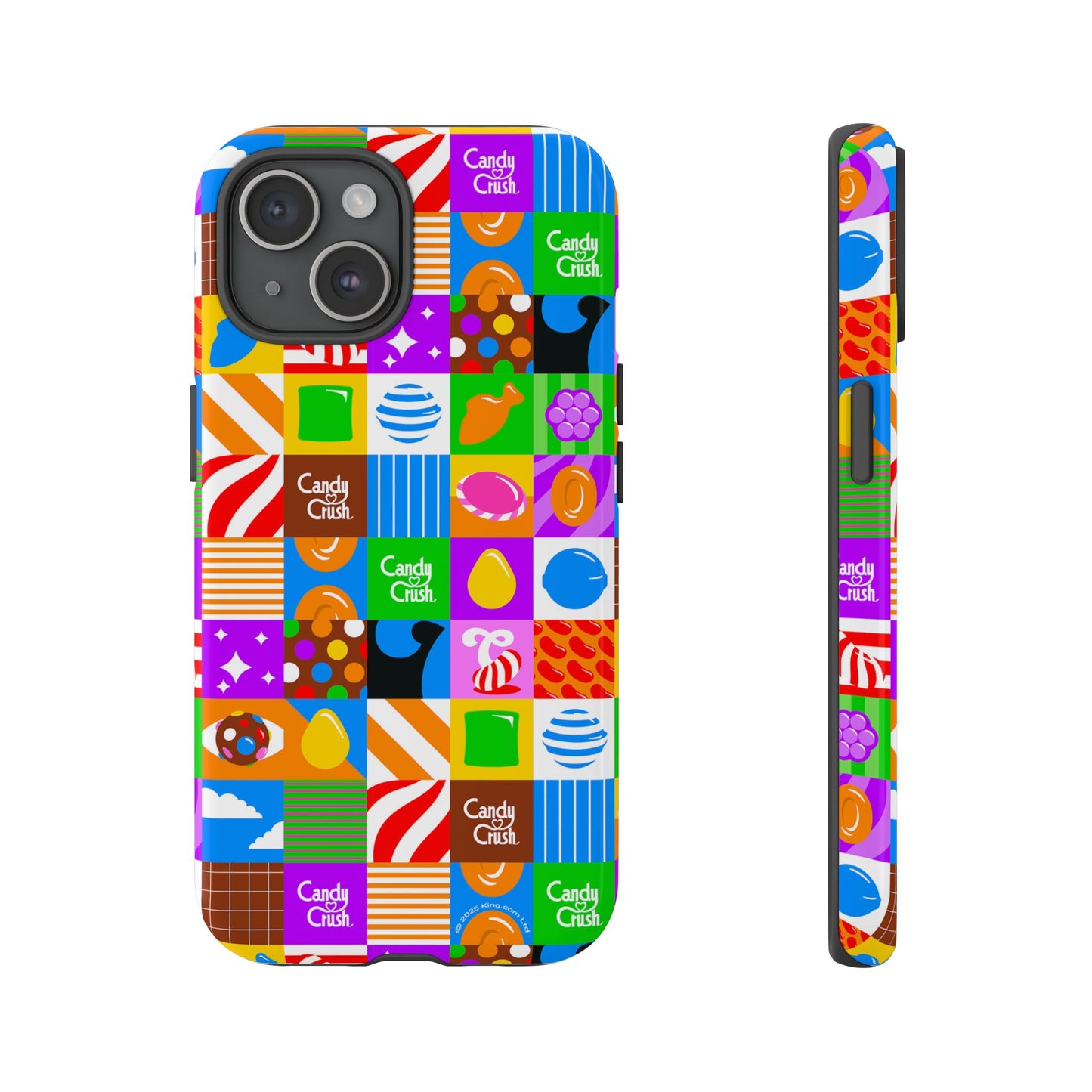 Candy Crush Pop Grid Tough Phone Case